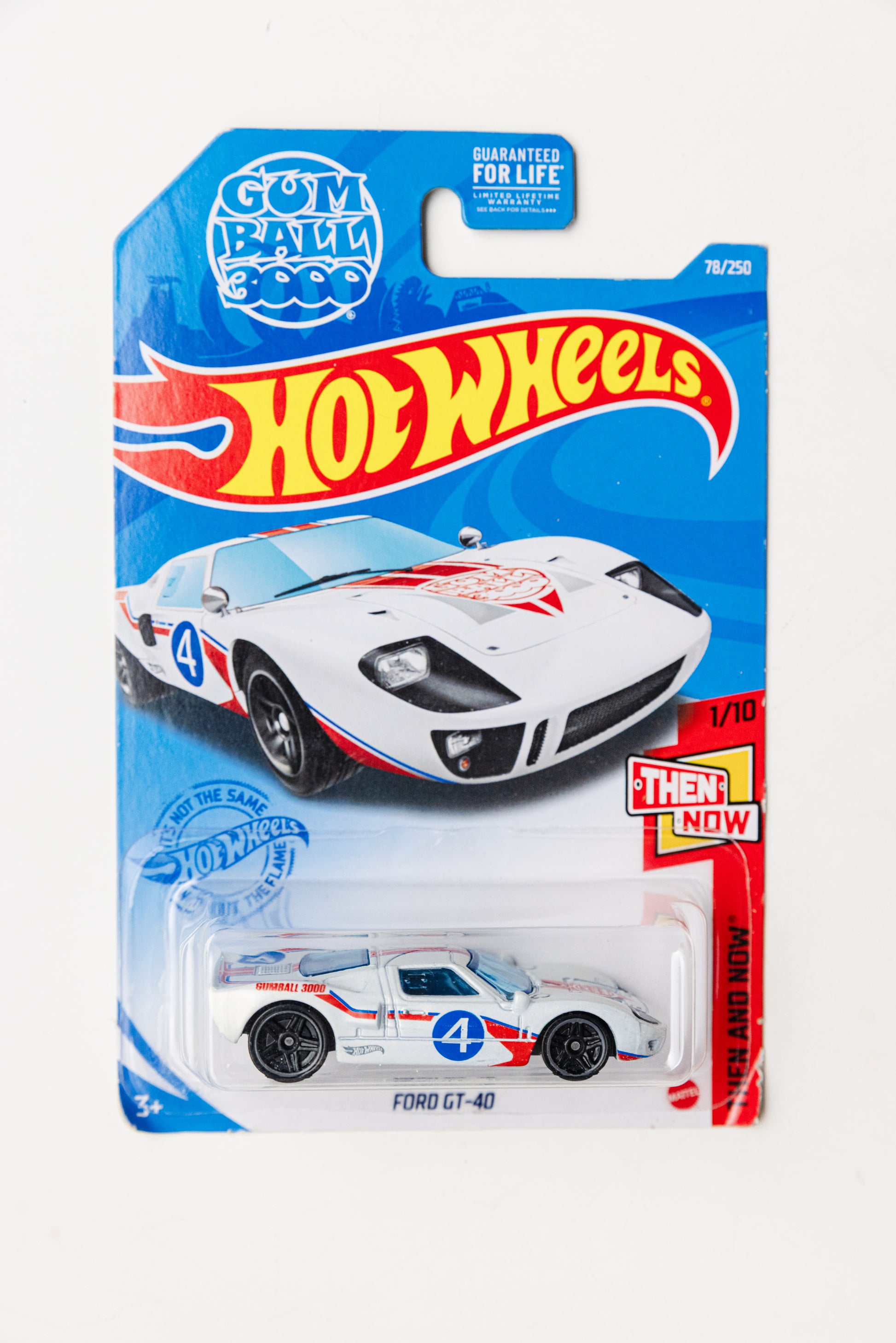 Ford GT-40 - Then And Now (Damaged Card)