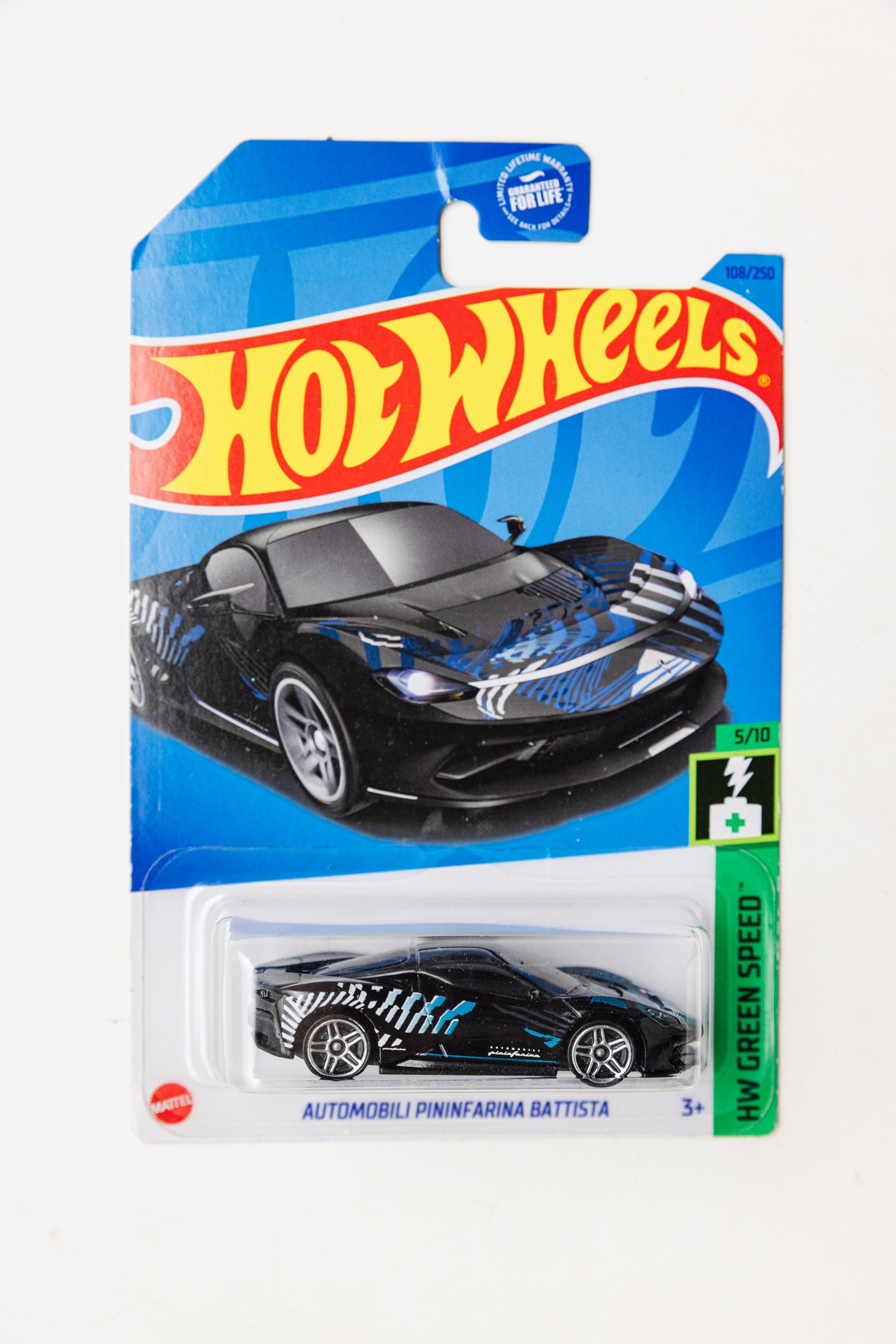 Automobili Pininfarina Battista - HW Green Speed (Damaged Card)