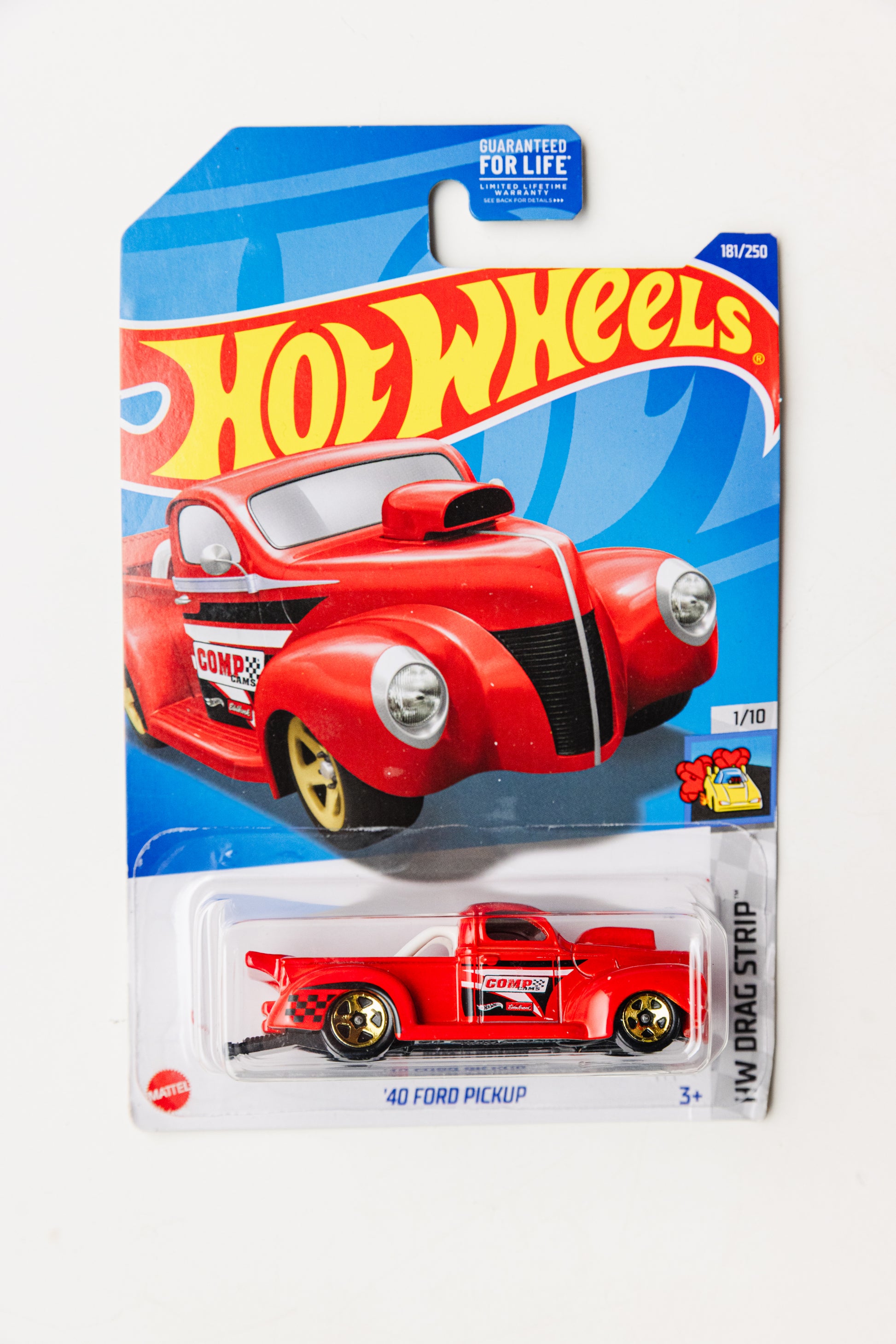 '40 Ford Pickup - HW Drag Strip (Damaged Card)