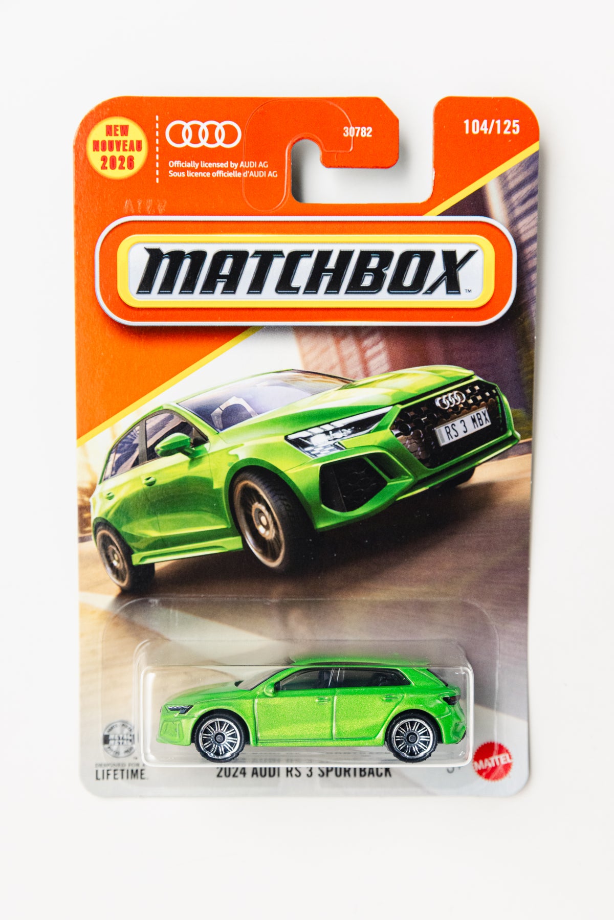 Matchbox 2024 Audi RS 3 Sportback