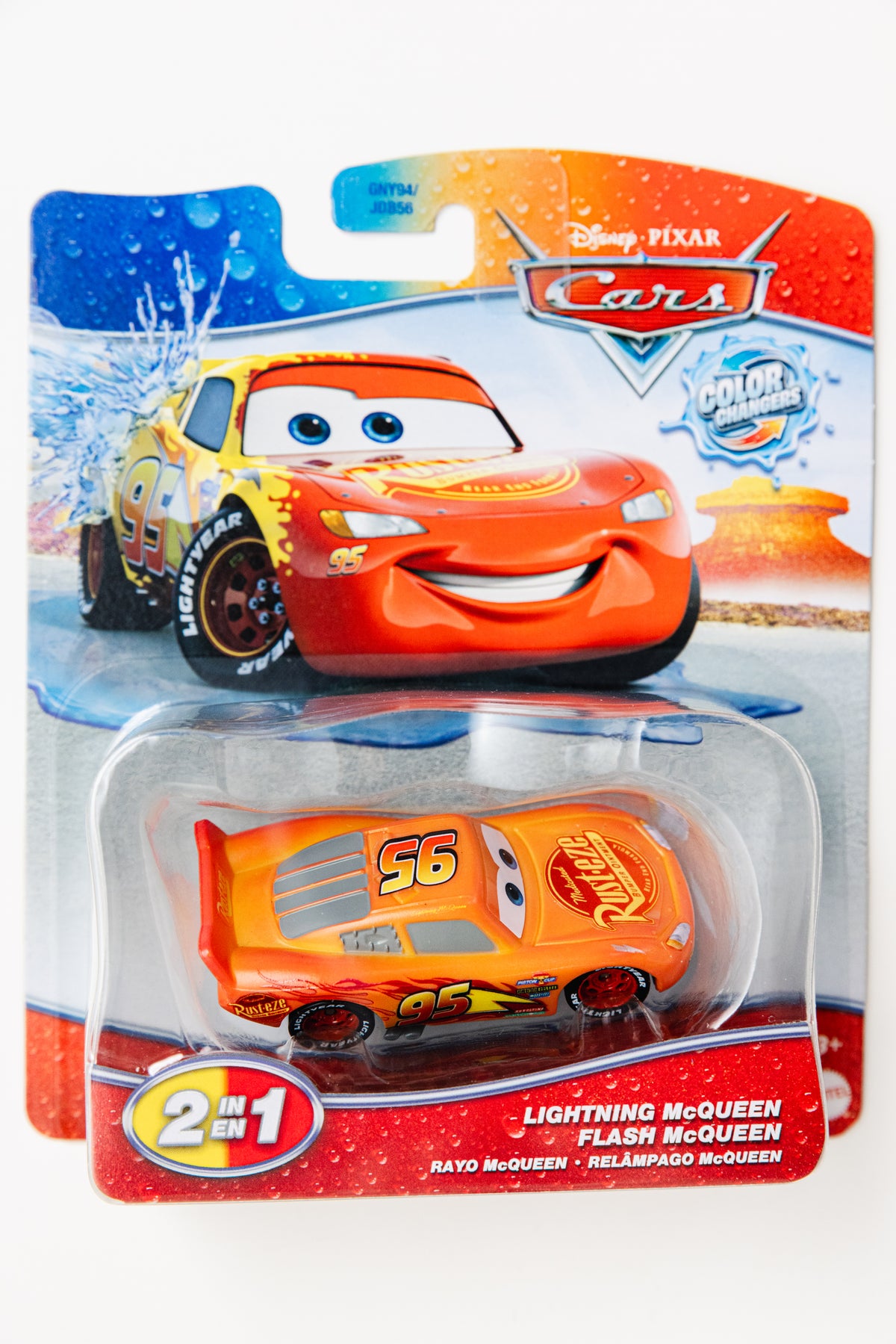 Disney Cars Lightning McQueen Flash McQueen - Color Changers
