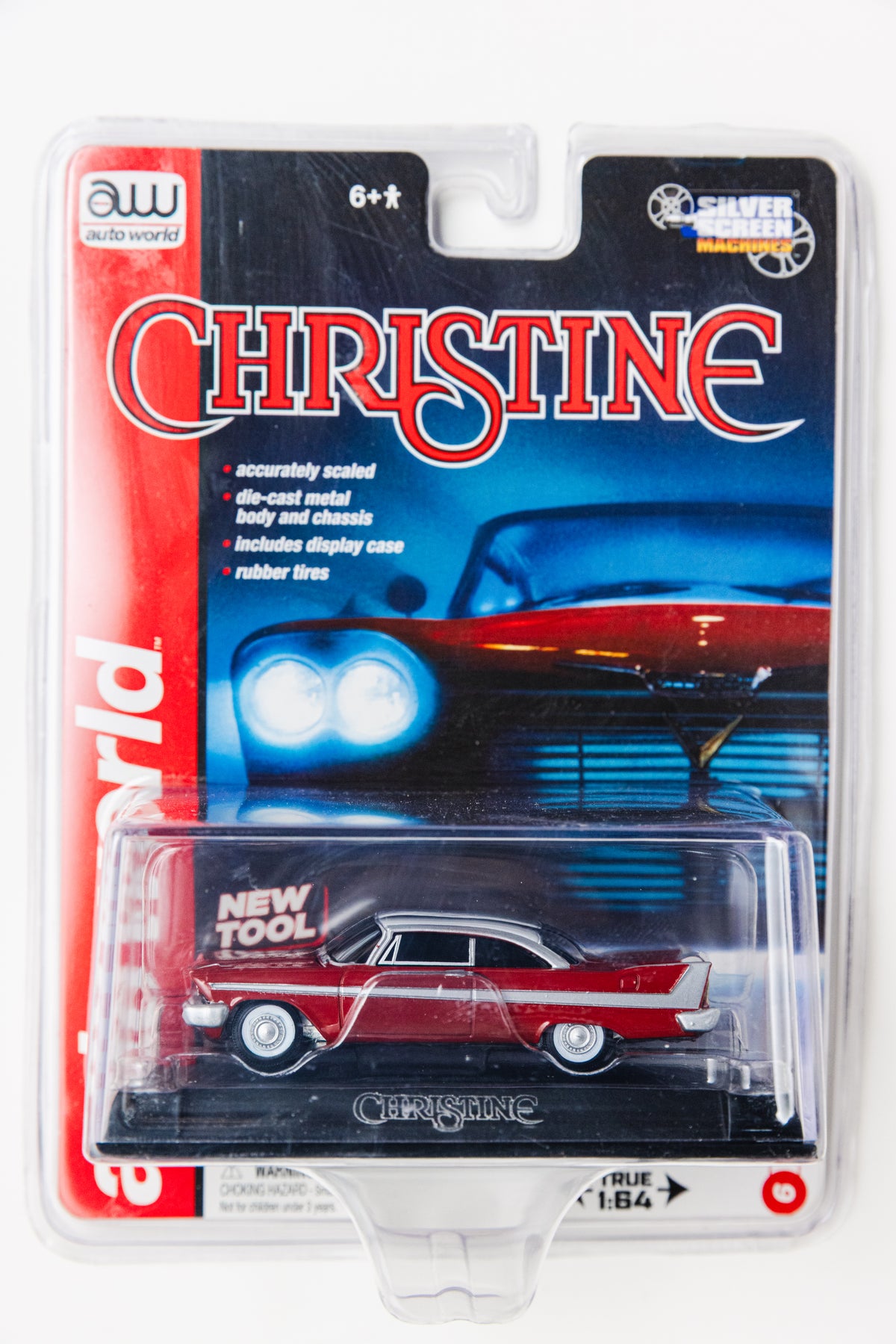 Auto World 1958 Plymouth Fury - Christine (Damaged Packaging)