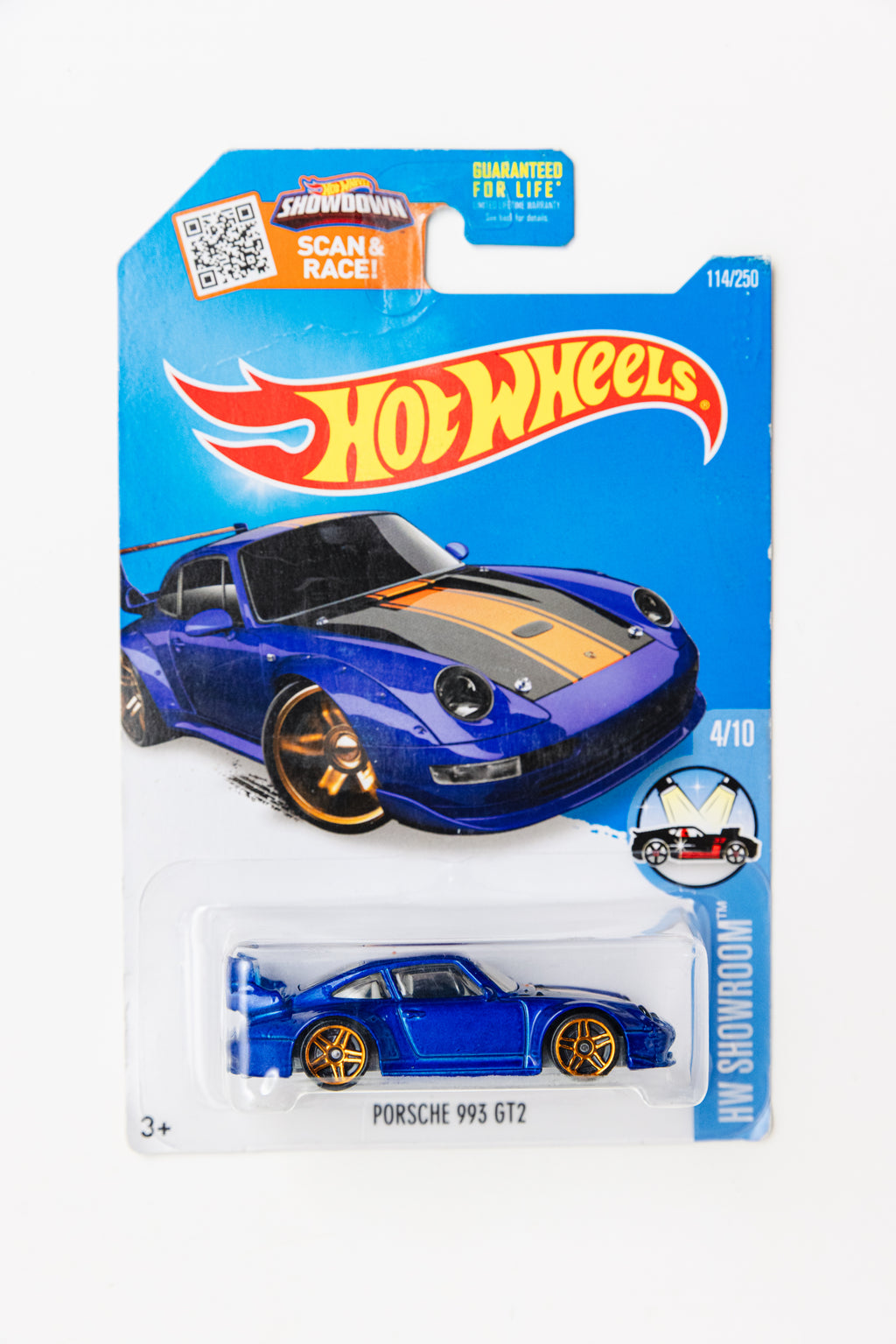 Porsche 993 GT2 - HW Showroom (Damaged Card)