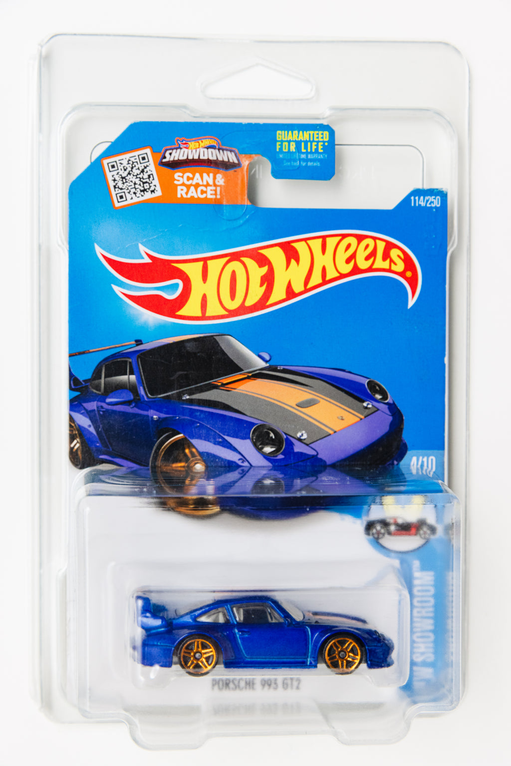 Porsche 993 GT2 - HW Showroom (Damaged Card)