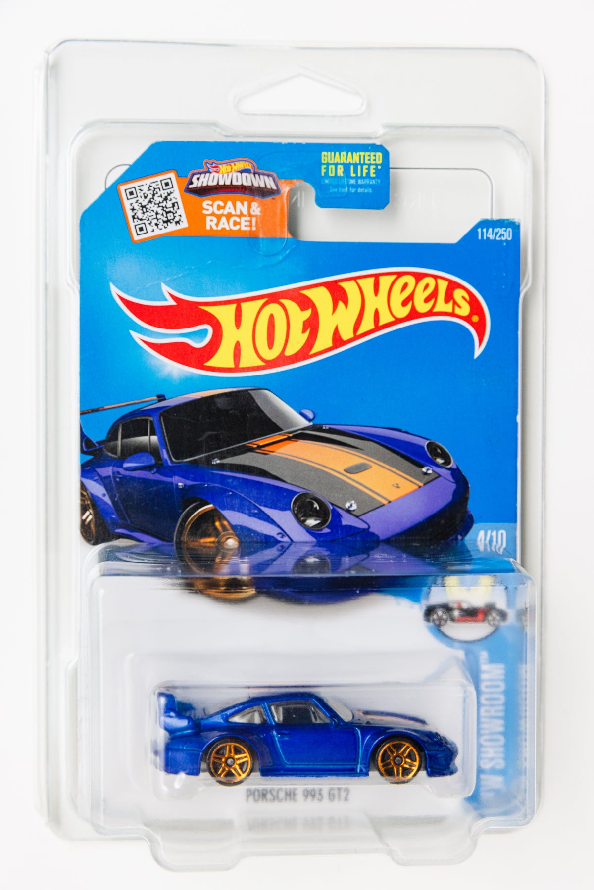 Porsche 993 GT2 - HW Showroom (Damaged Card)