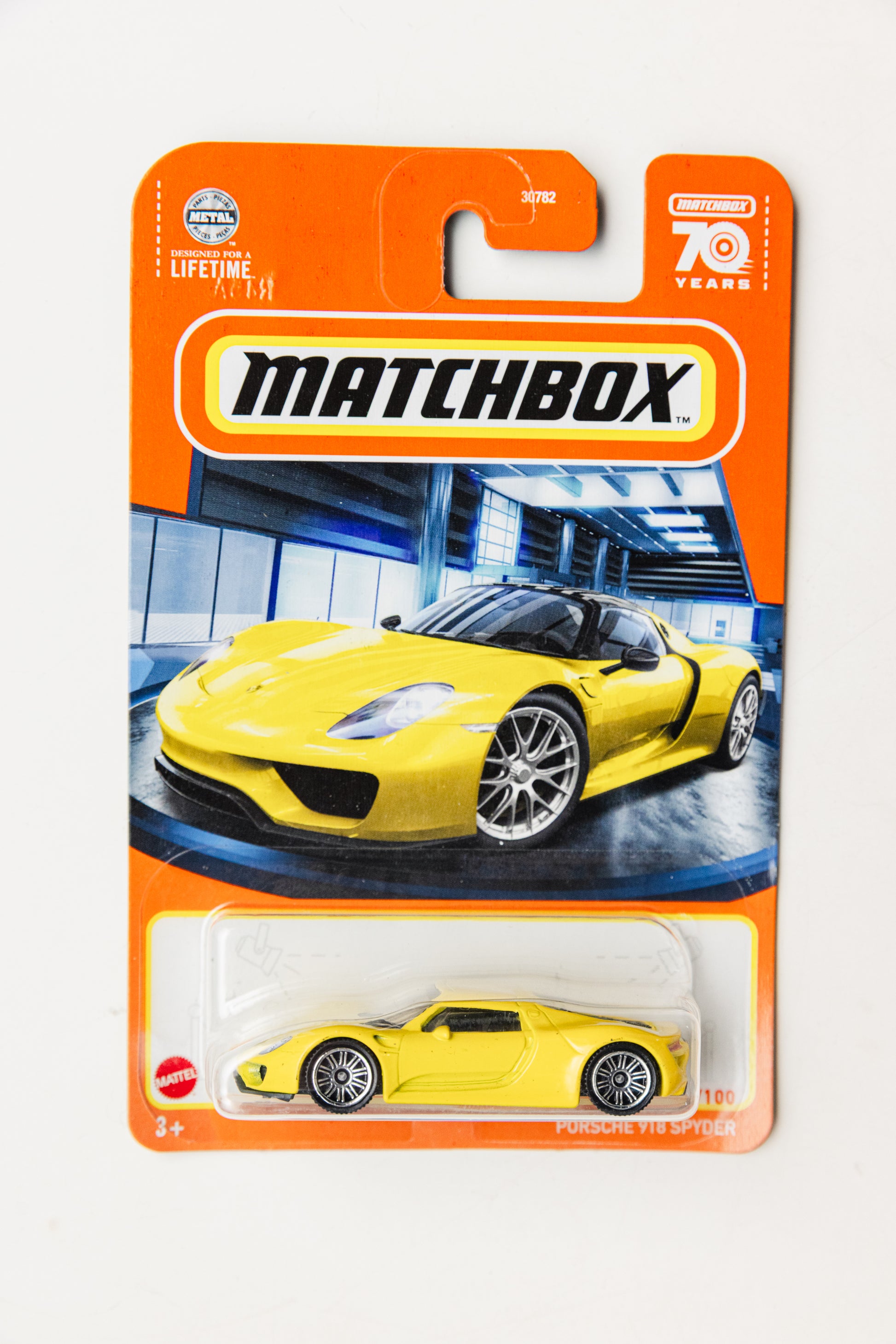 Matchbox Porsche 918 Spyder (Soft Corners)