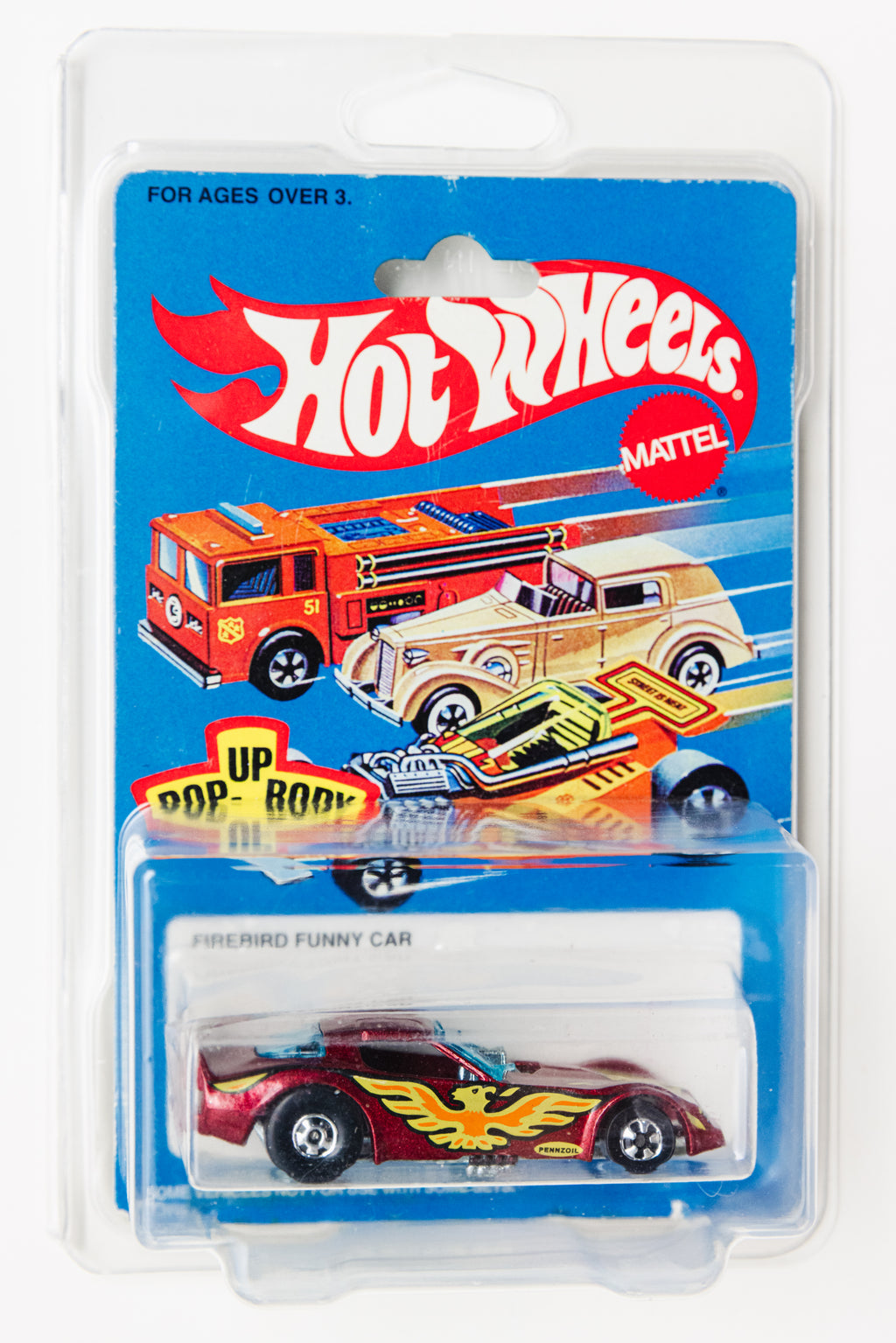 Pop-Up Body Firebird Funny Car - (Damaged Blister+Card)