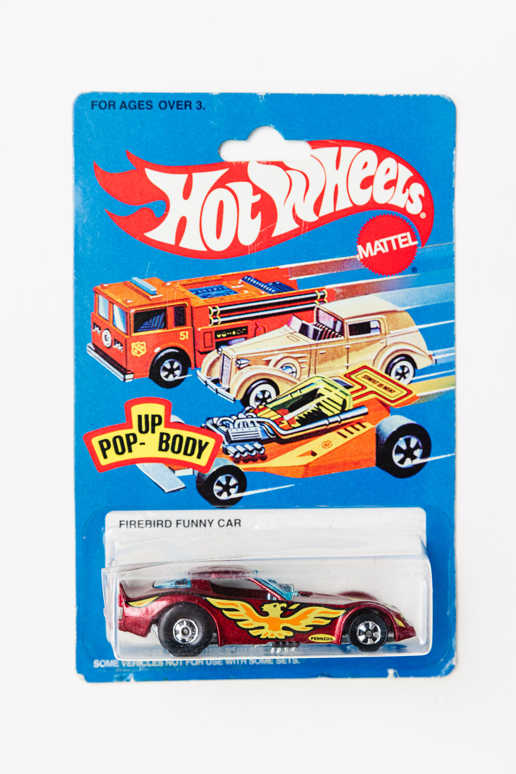 Pop-Up Body Firebird Funny Car - (Damaged Blister+Card)