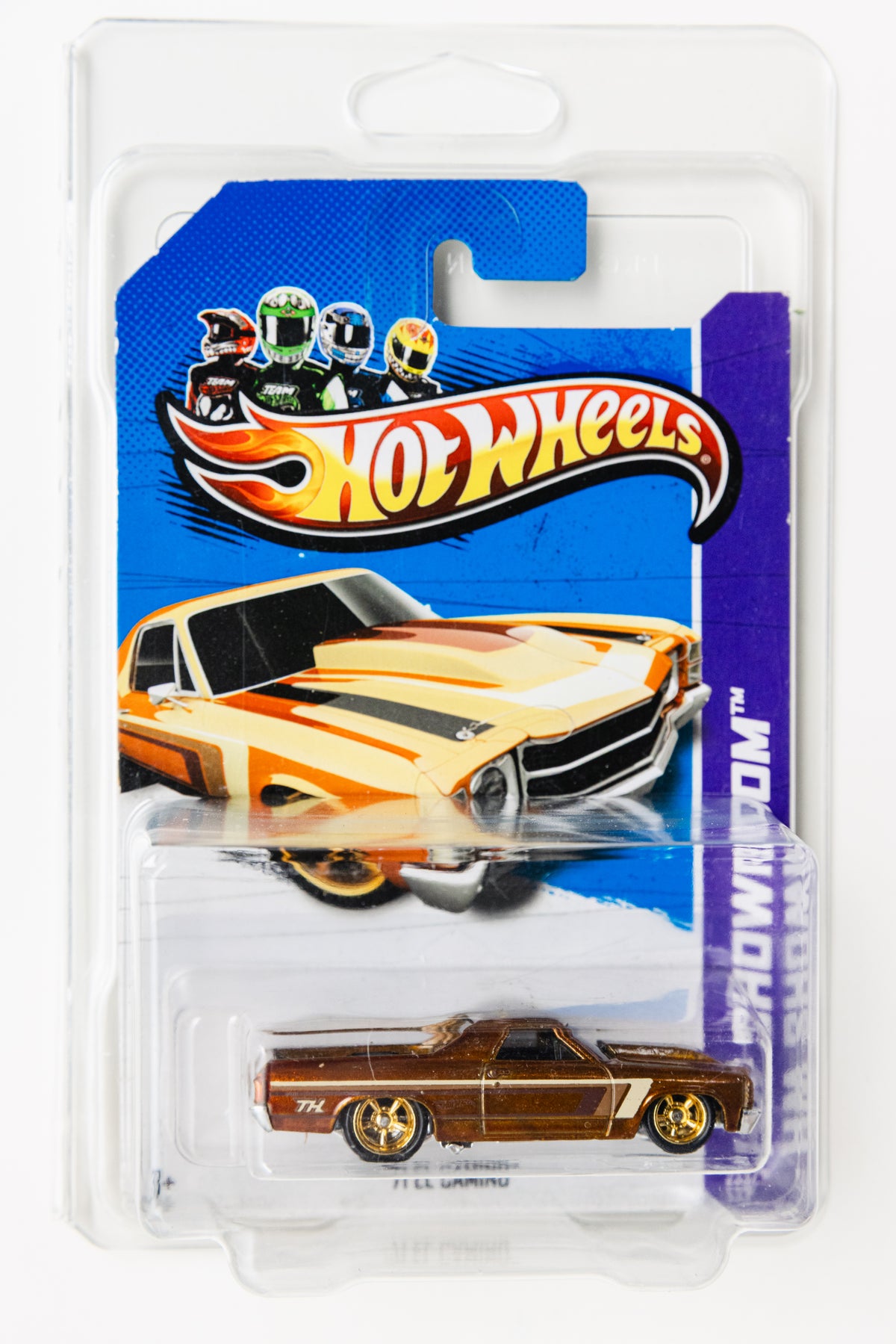 '71 El Camino SUPER TH - HW Showroom (Damaged Card)