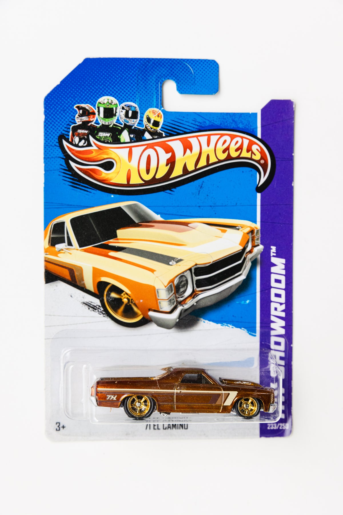 '71 El Camino SUPER TH - HW Showroom (Damaged Card)