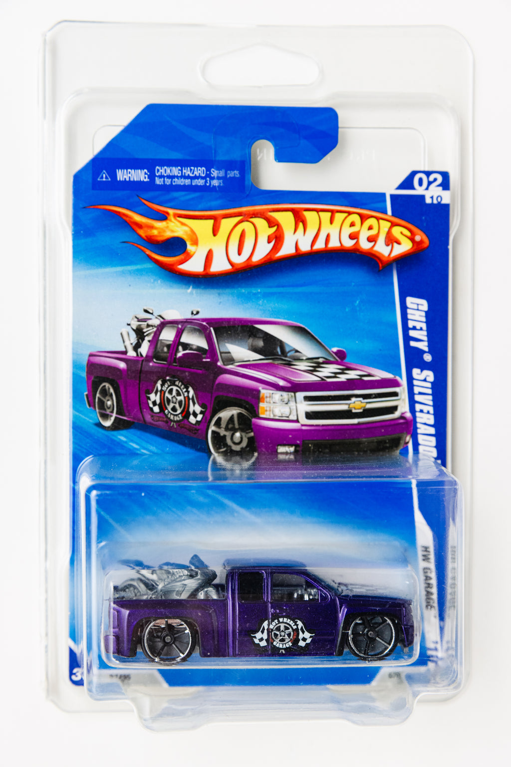 Chevy Silverado - HW Garage (Damaged Blister+Card)