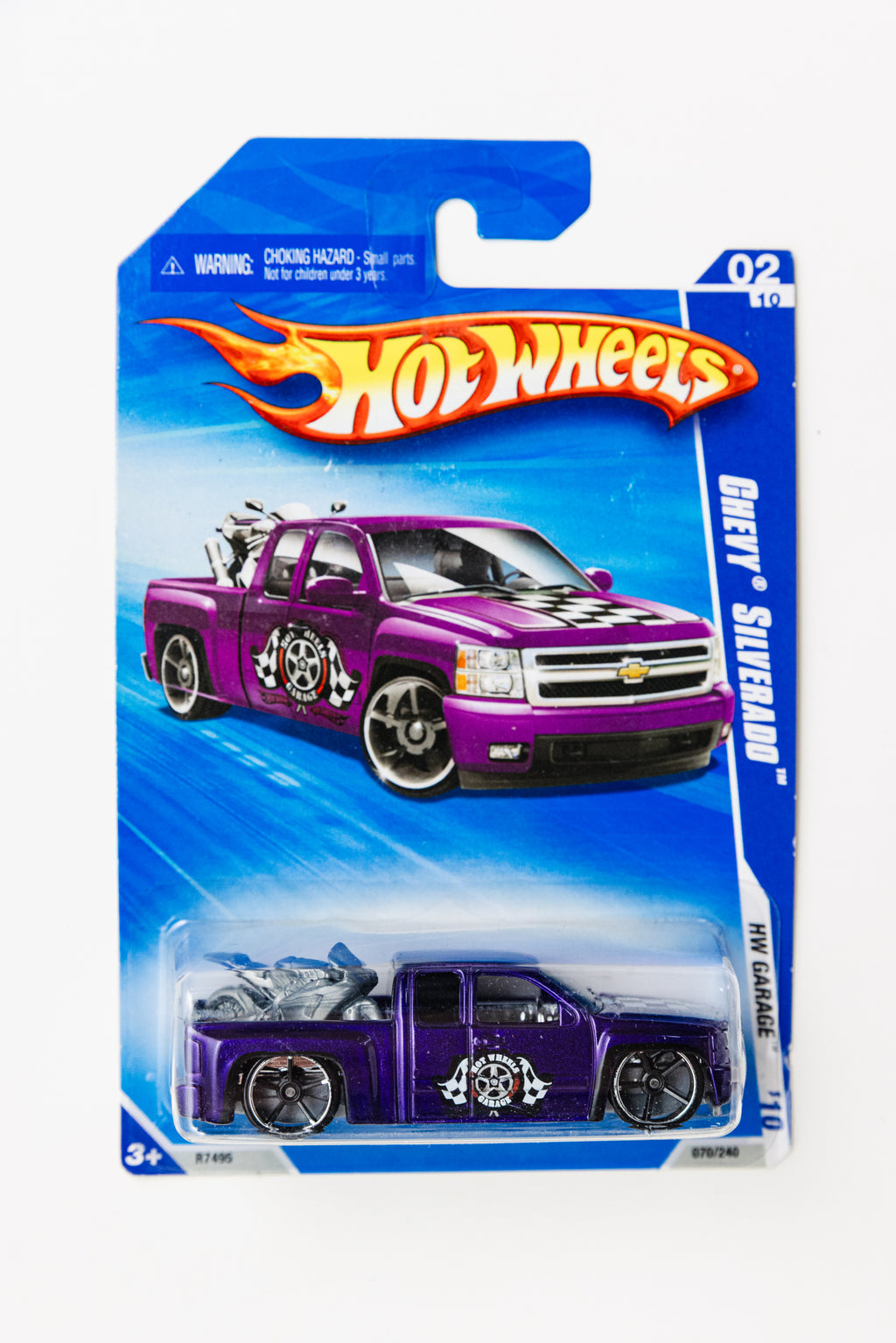 Chevy Silverado - HW Garage (Damaged Blister+Card)