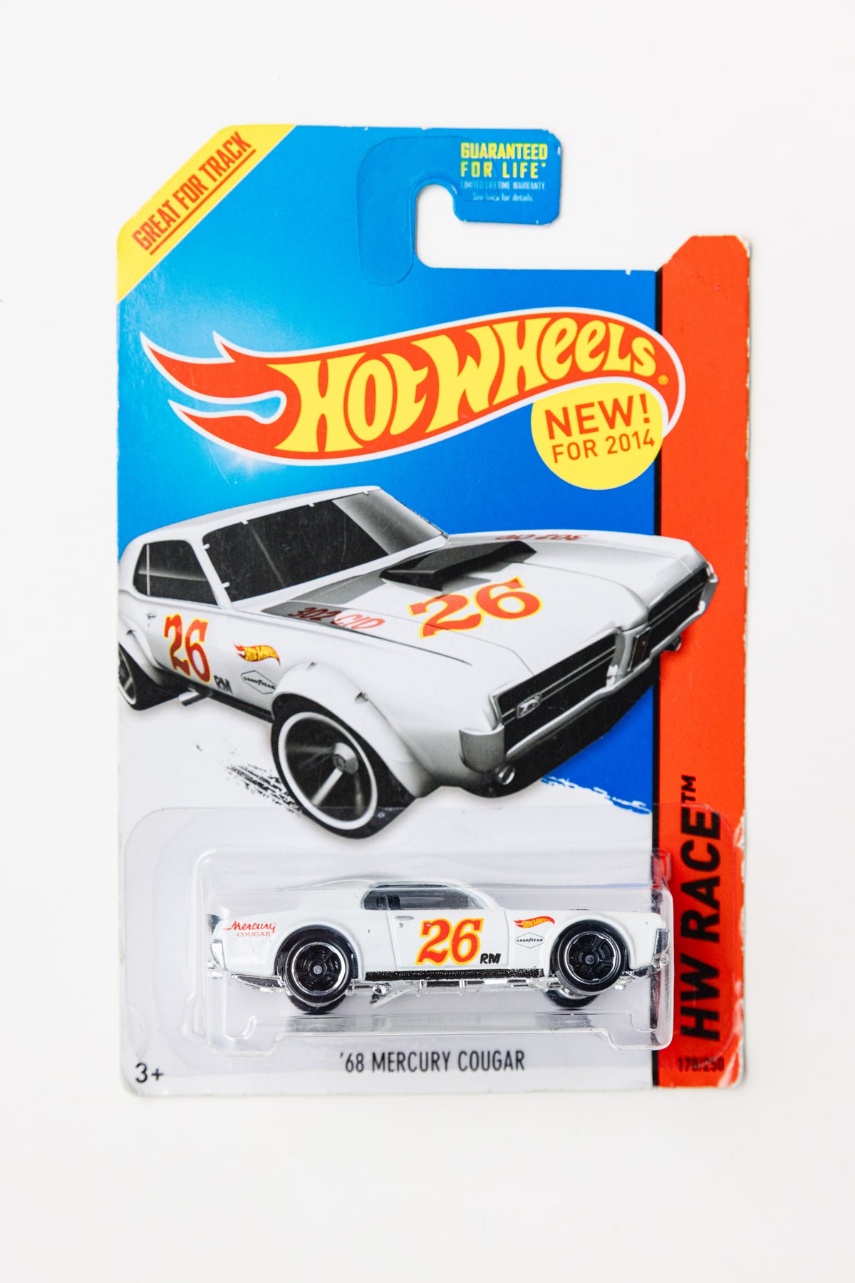 '68 Mercury Cougar - HW Race (Damaged Card)