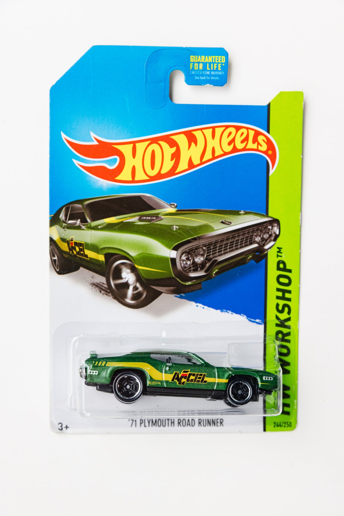 '71 Plymouth Road Runner - HW Workshop (Damaged Card)