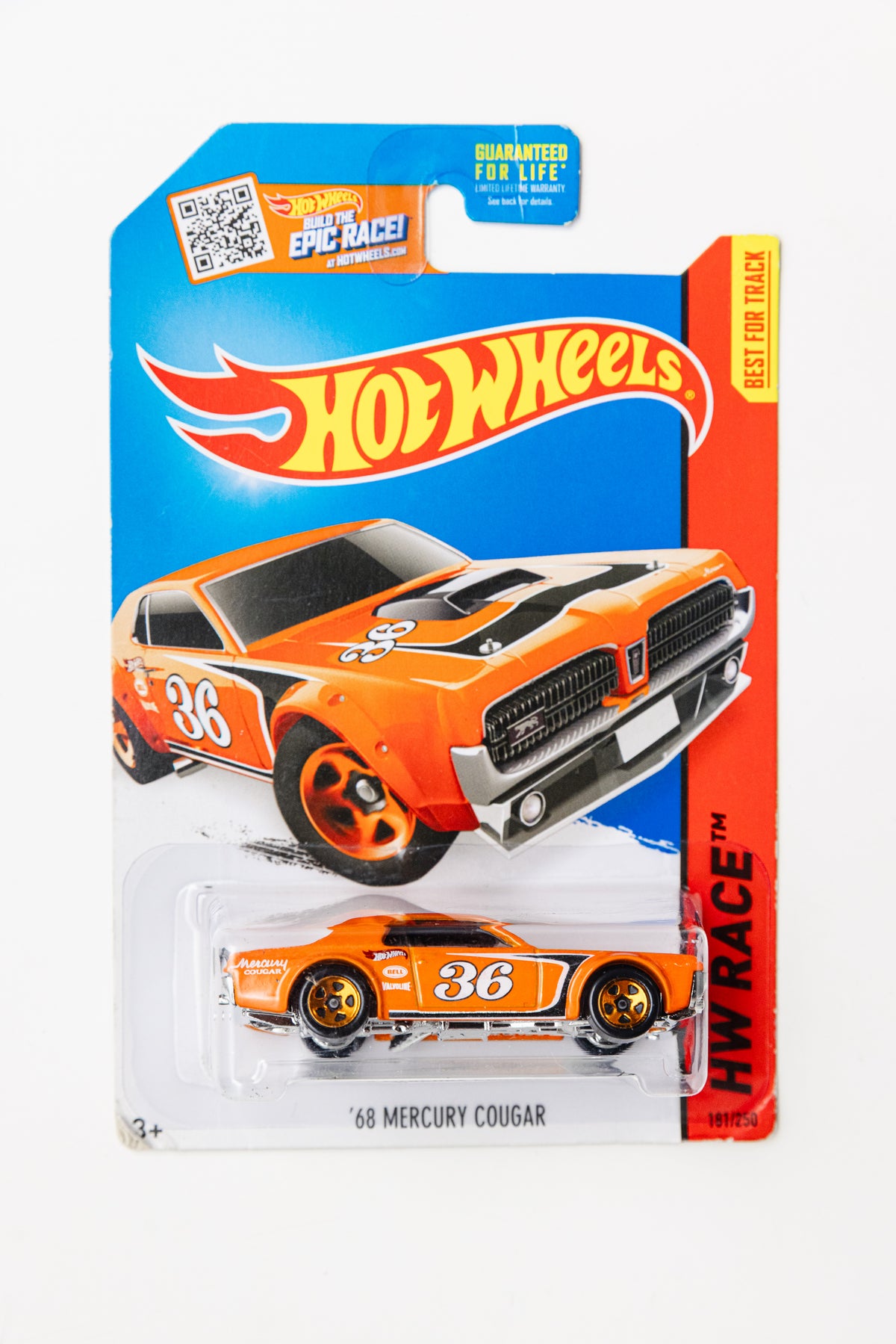 '68 Mercury Cougar - HW Race (Damaged Card)
