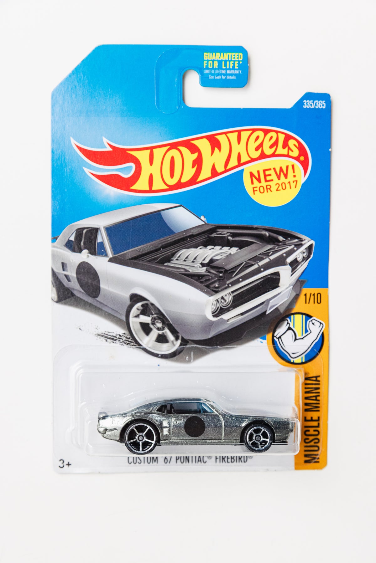 Custom '67 Pontiac Firebird - Muscle Mania (Damaged Card)