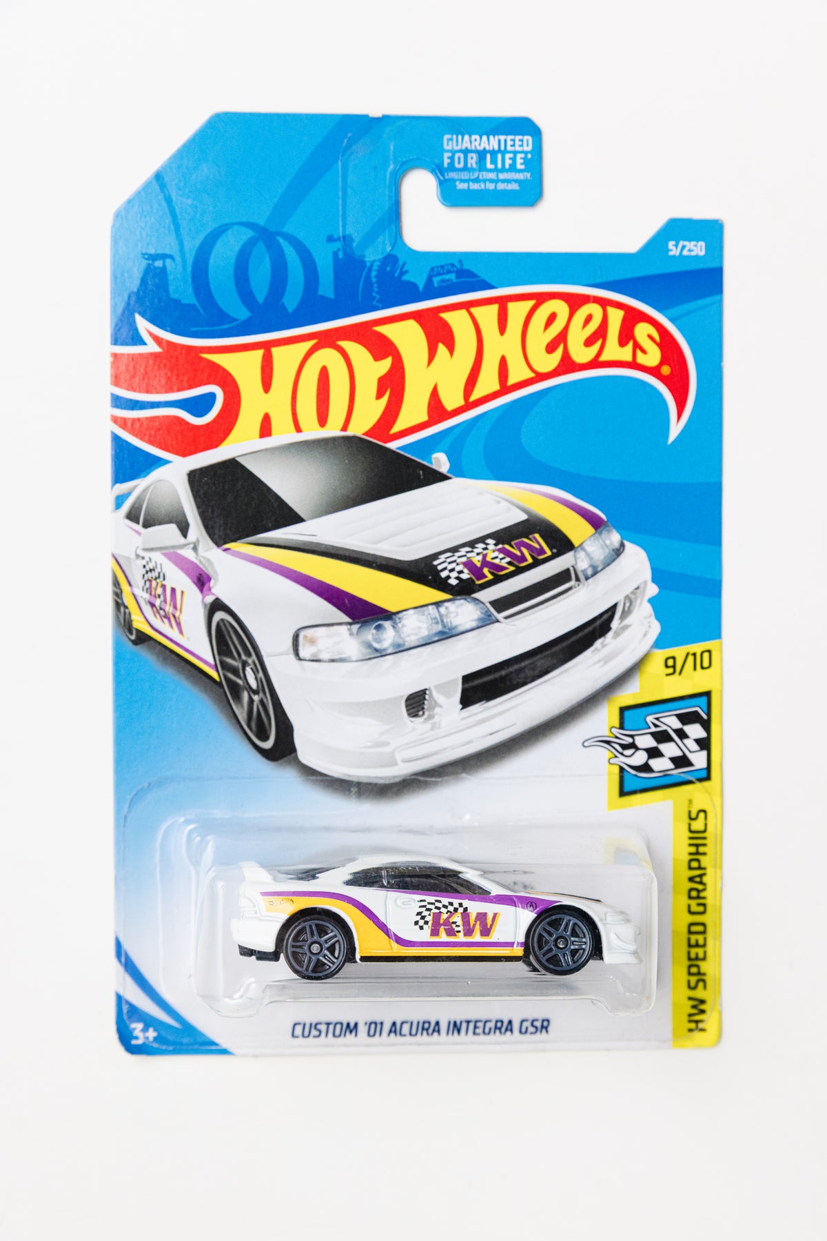 Custom '01 Acura Integra GSR - HW Speed Graphics (Damaged Blister+Card)