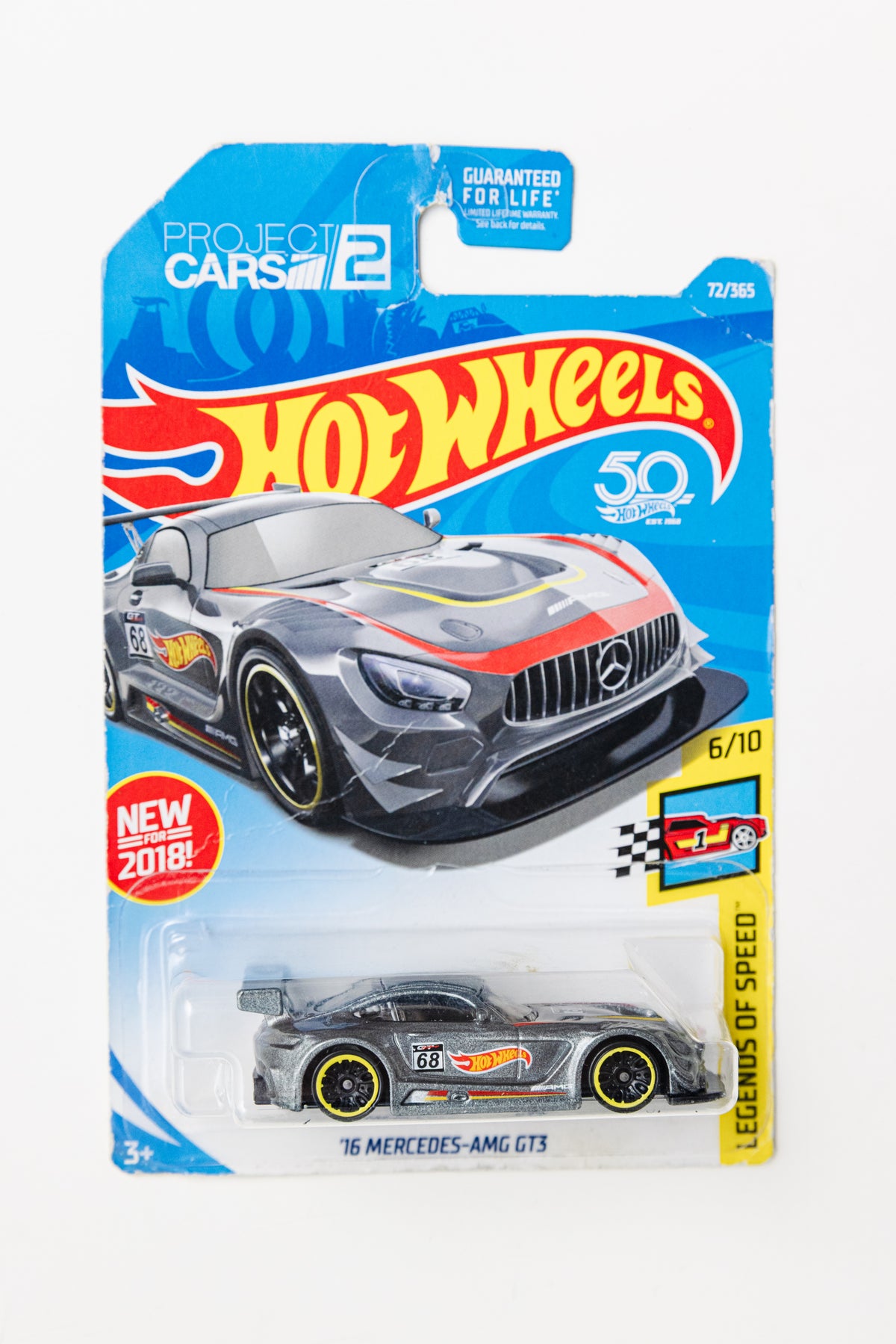 '16 Mercedes-AMG GT3 - Legends of Speed (Damaged Card)