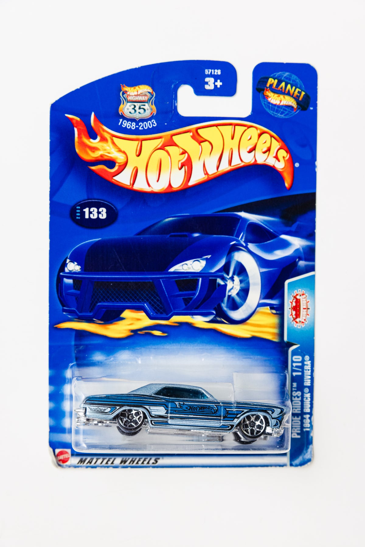 1964 Buick Riviera - #133 (Damaged Card)