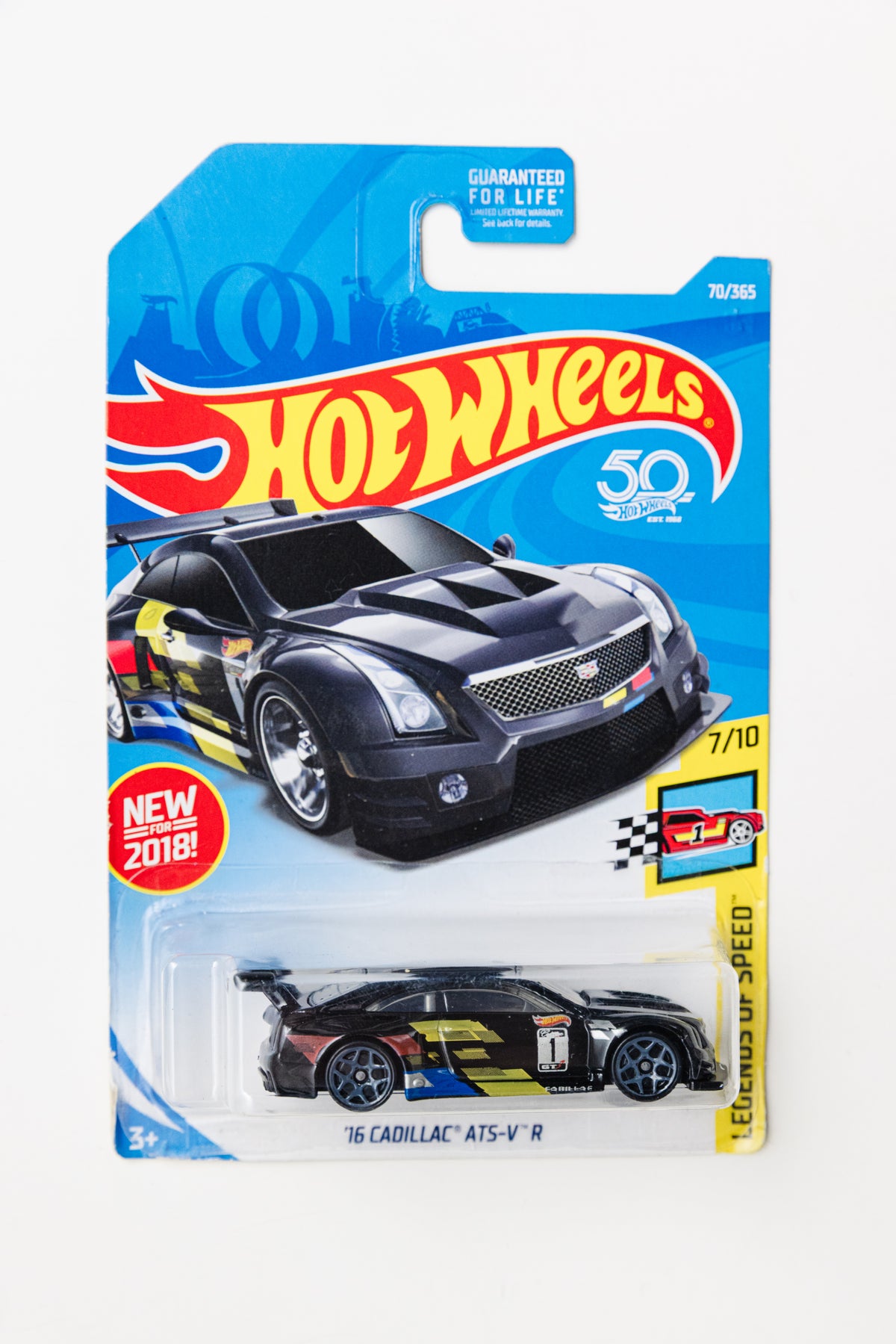 '16 Cadillac ATS-V R - Legends of Speed (Damaged Blister+Card)