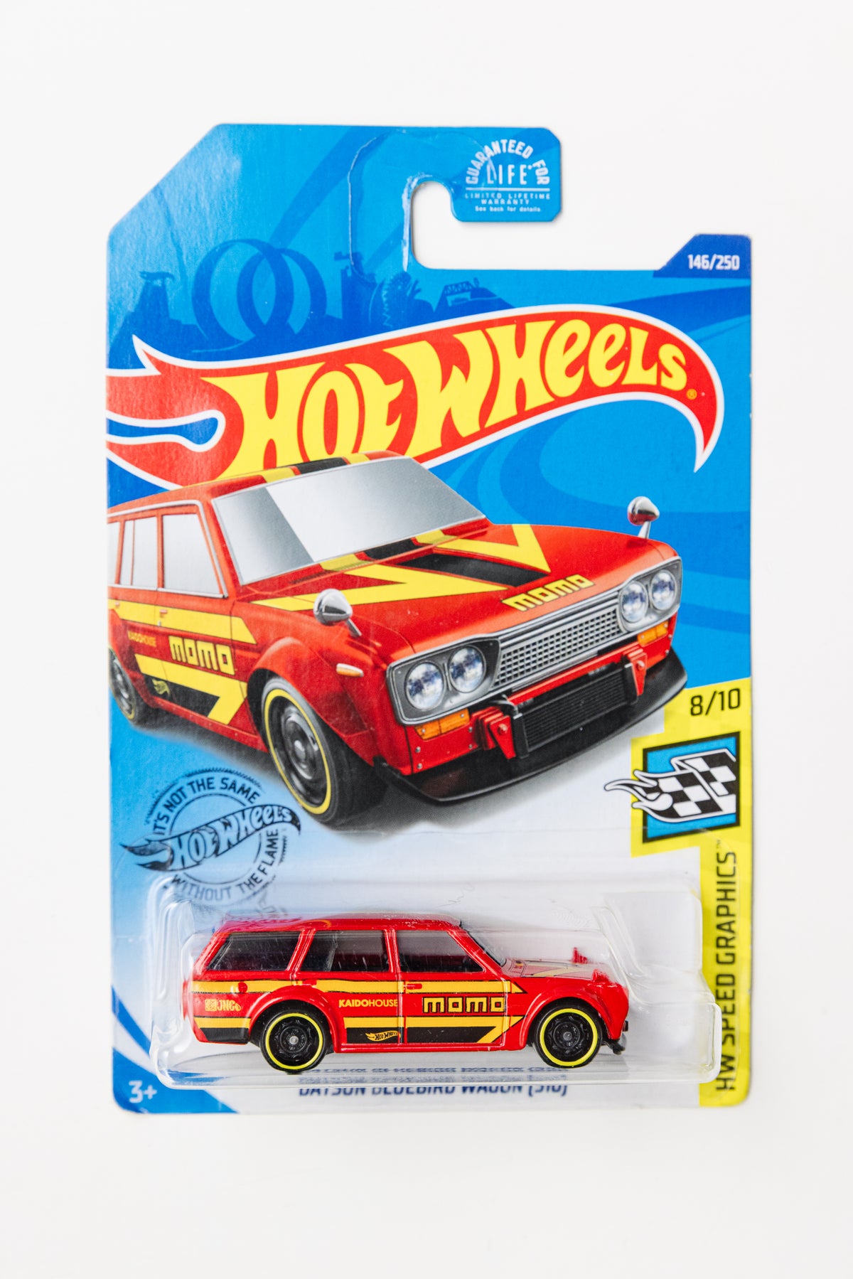 Datsun Bluebird Wagon (510) - HW Speed Graphics (Damaged Blister+Card)