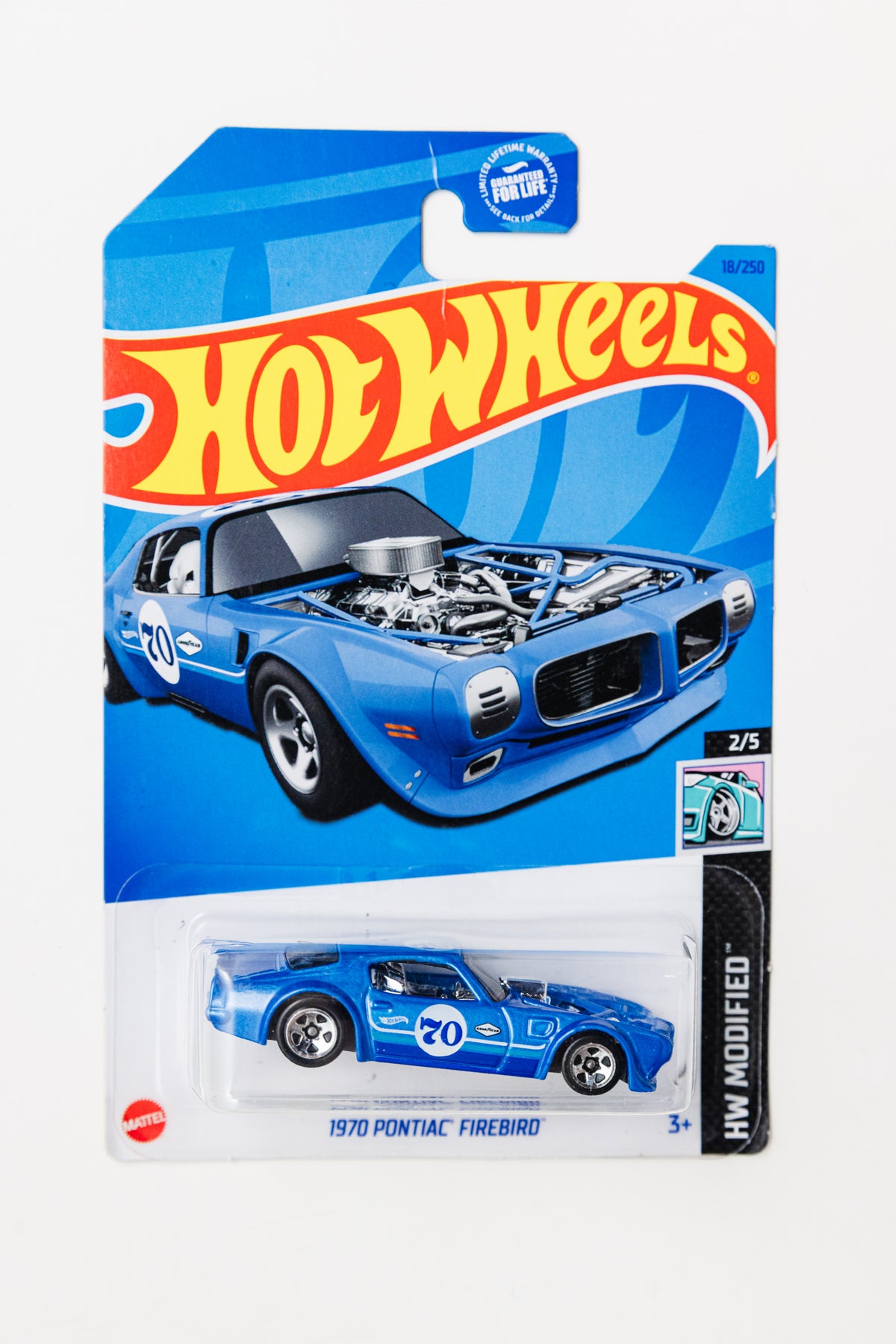 1970 Pontiac Firebird - HW Modified (Damaged Card)