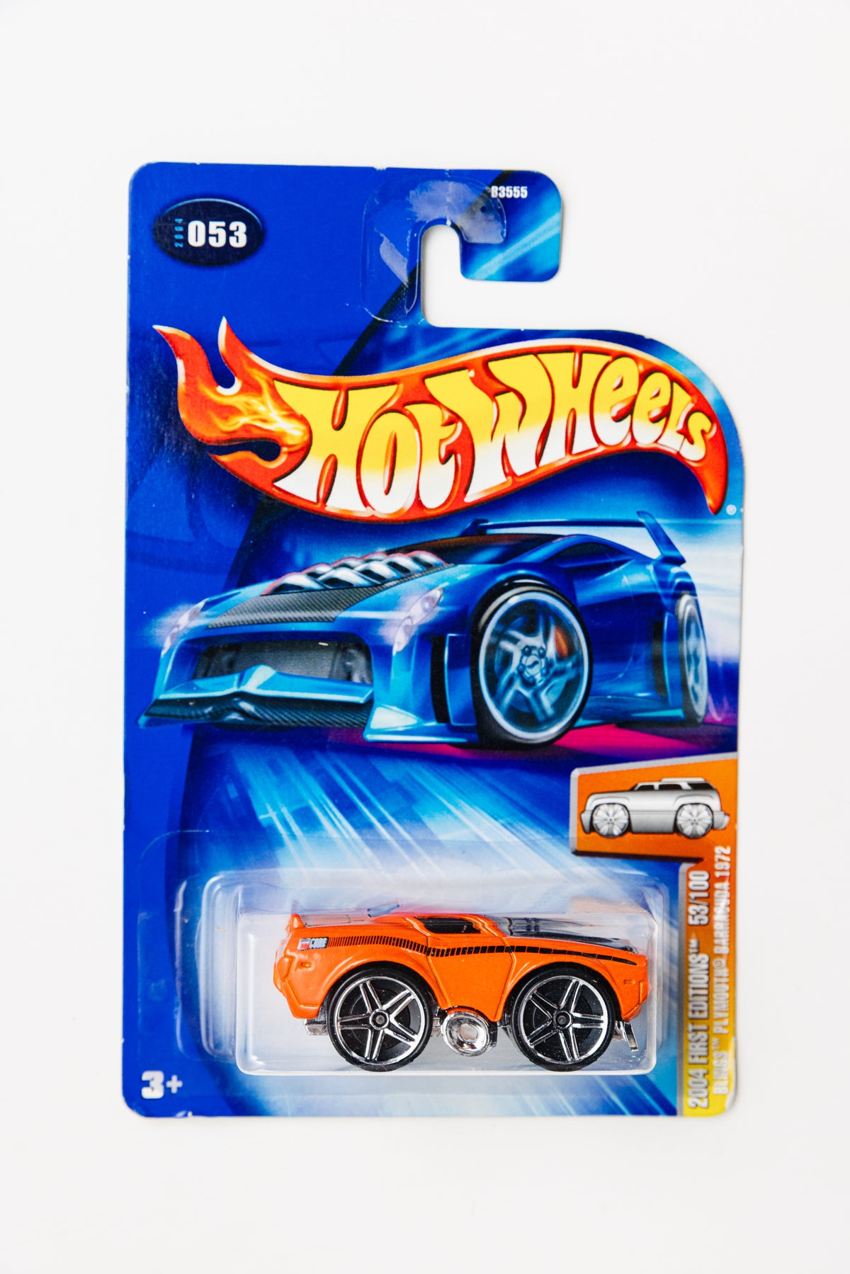 Blings Plymouth Barracuda 1972 - #053 (Damaged Card)
