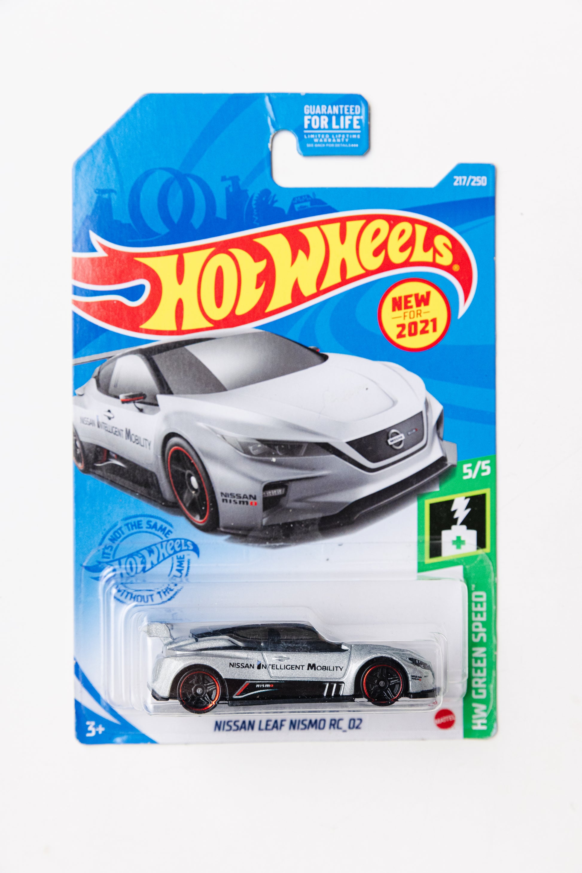 Nissan Leaf Nismo RC_02 - HW Green Speed (Damaged Card)