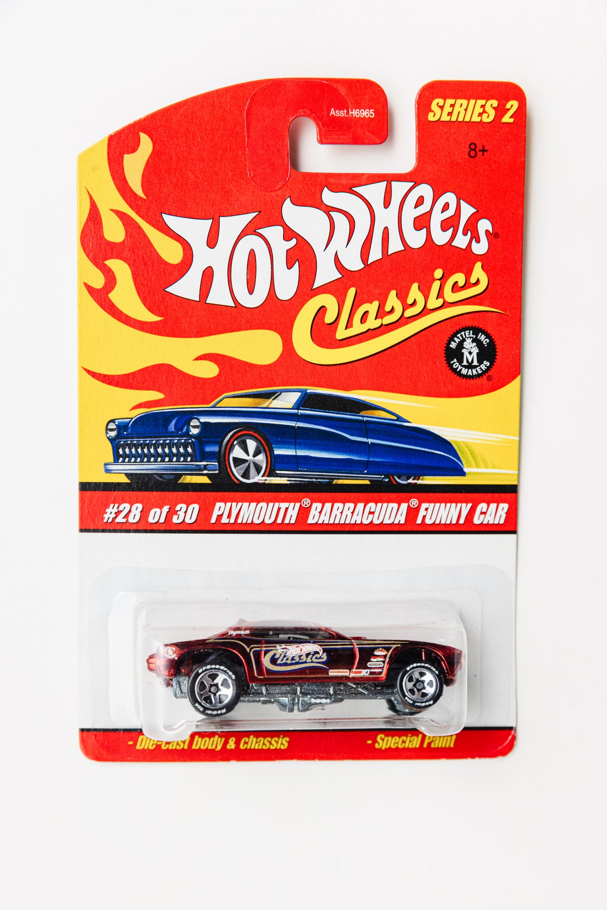 Classics Plymouth Barracuda Funny Car - Series 2 28/30 (Damaged Card)