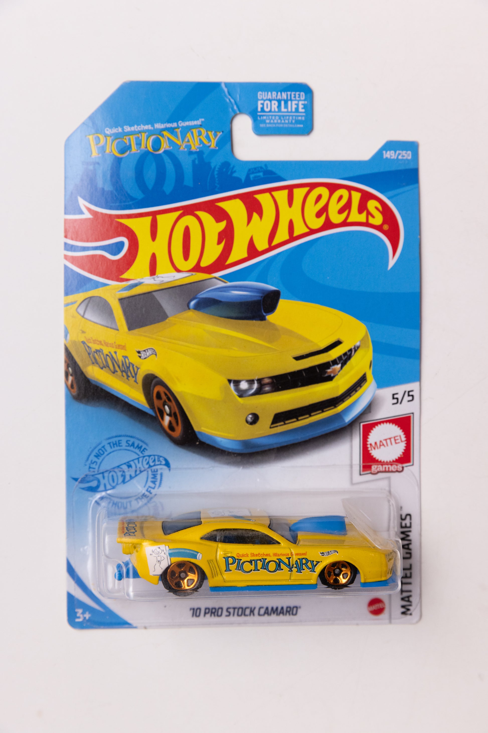 '10 Pro Stock Camaro - Mattel Games (Damaged Card)