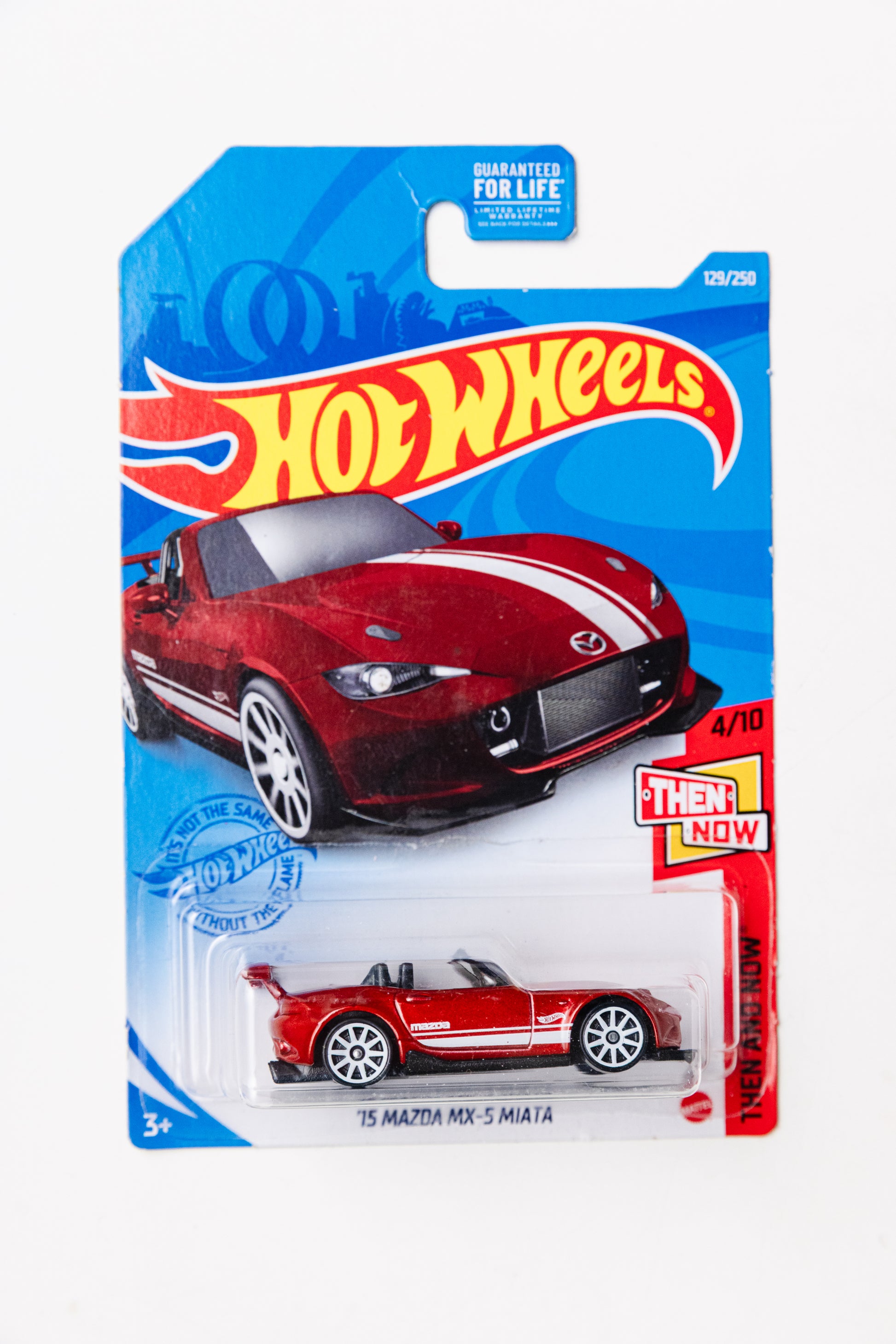 '15 Mazda MX-5 Miata - Then And Now (Damaged Card)