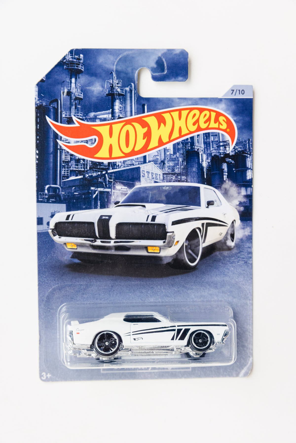 American Steel Series 1969 Mercury Cougar - 7/10 (Damaged Blister+Card)