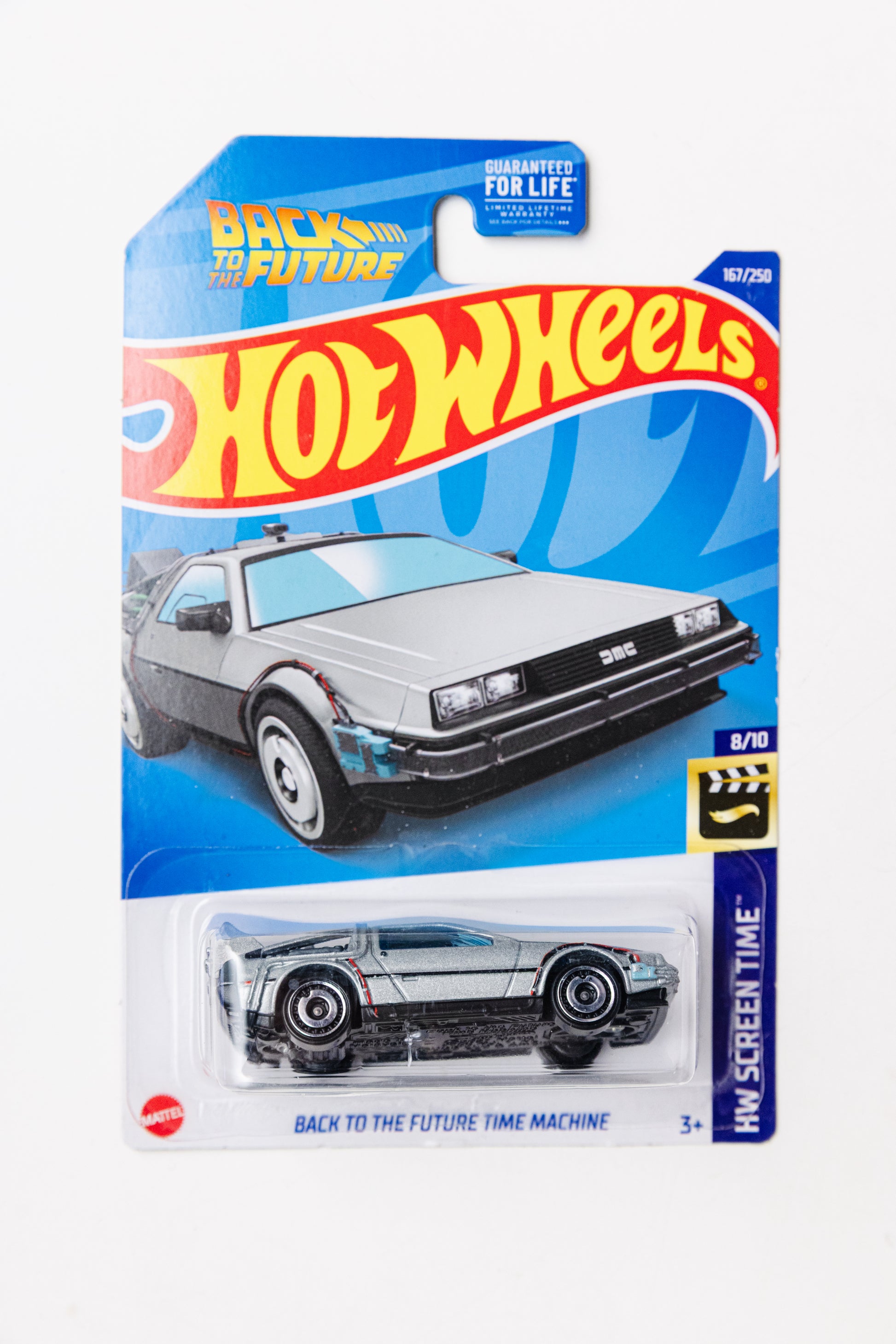 BTTF Time Machine - HW Screen Time (Damaged Blister+Card)