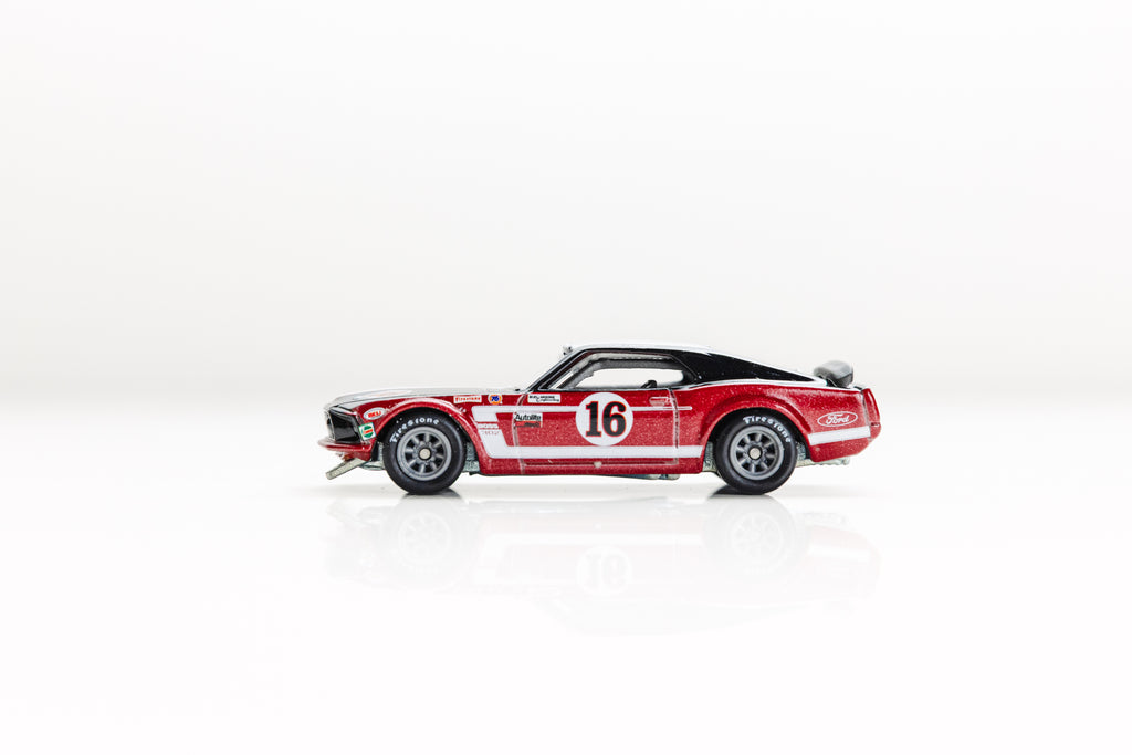 LOOSE '69 Ford Mustang Boss 302 - Racing 2012