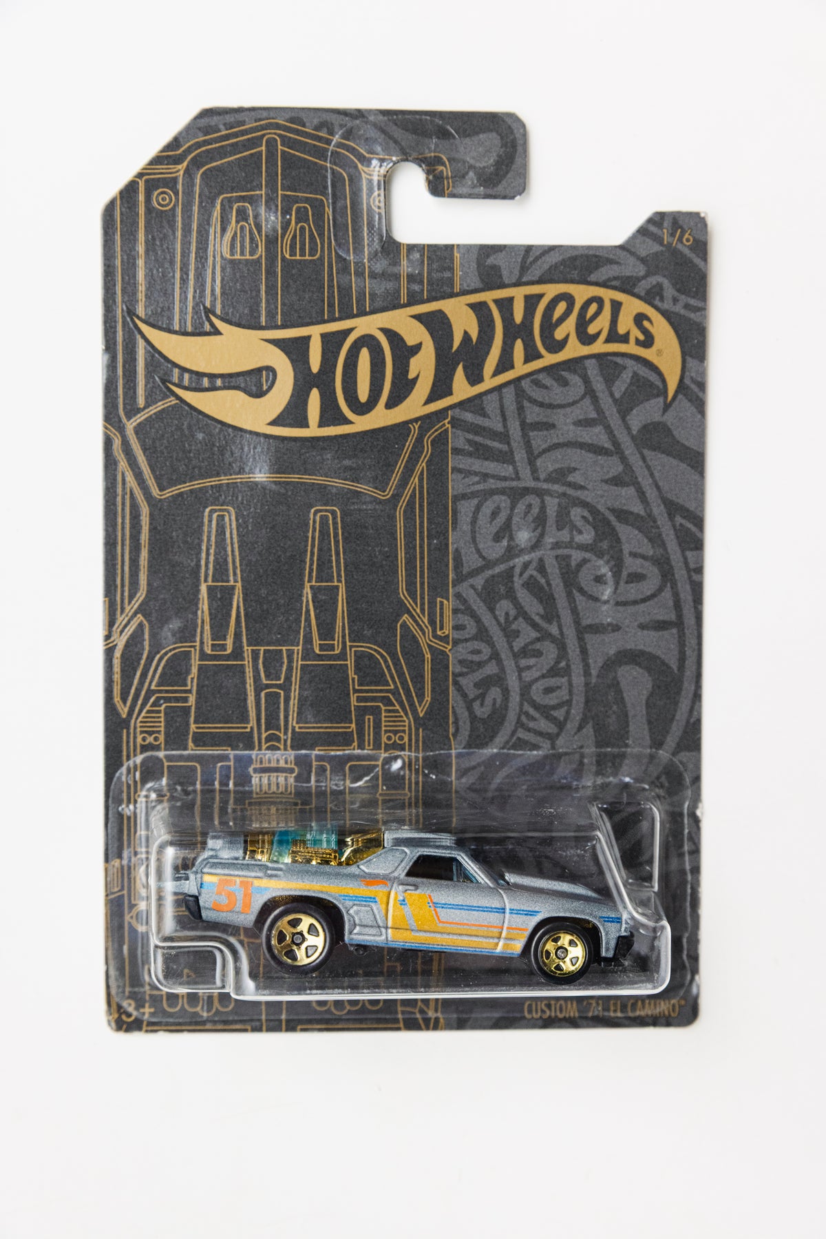 51st Anniversary Custom '71 El Camino - 1/6 (Damaged Card)