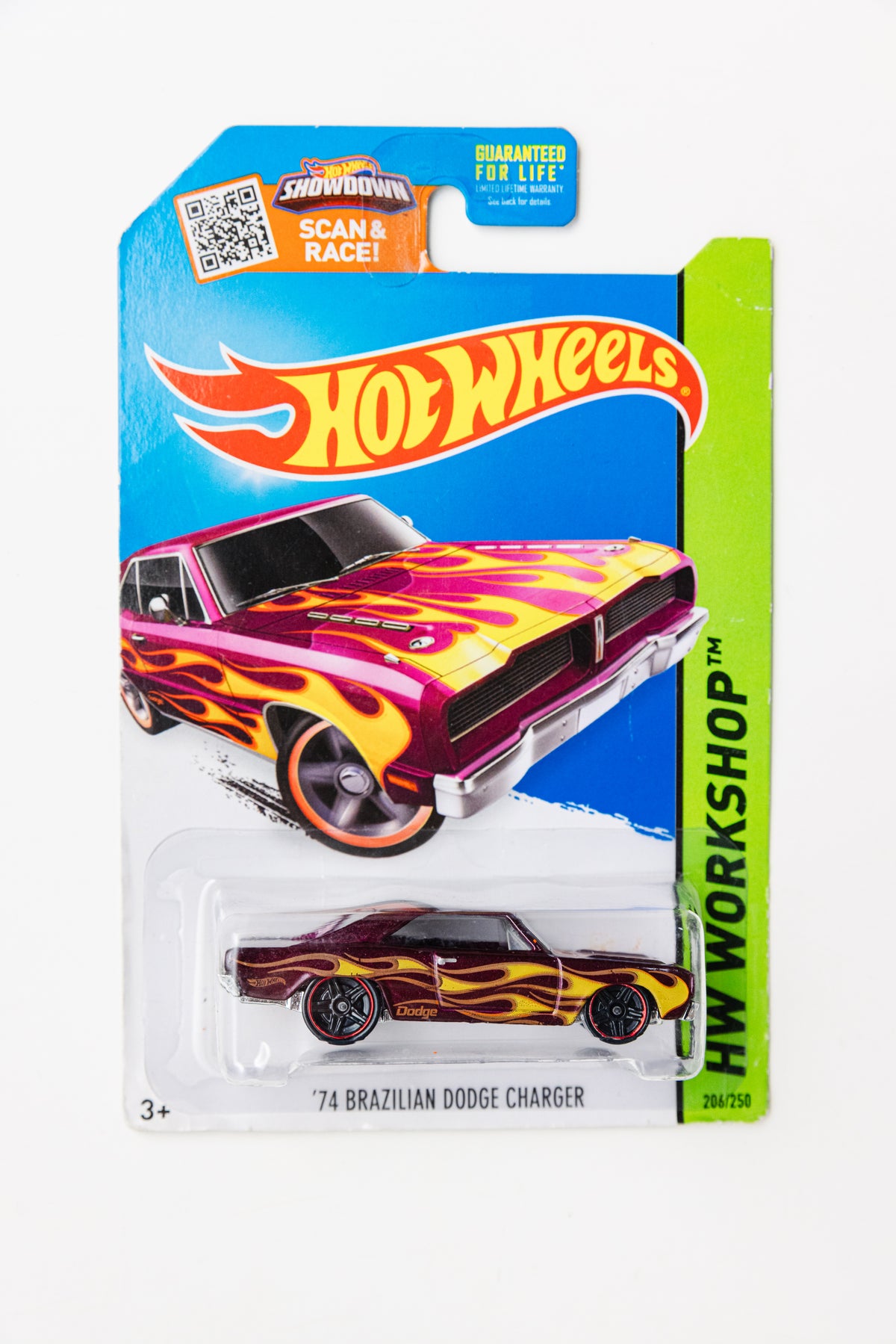 '74 Brazilian Dodge Charger - HW Workshop (Damaged Card)