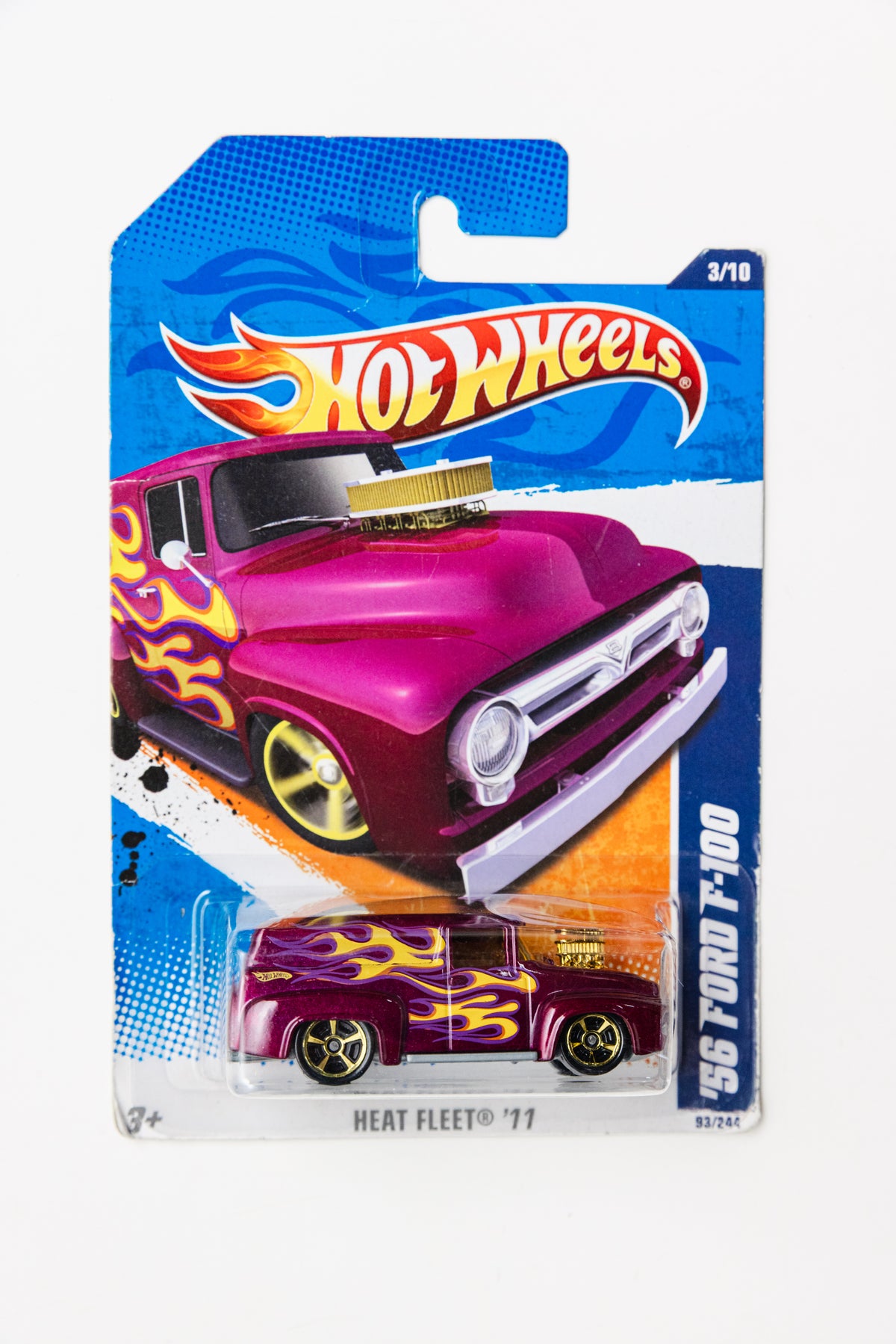 '56 Ford F-100 - Heat Fleet (Damaged Blister+Card)