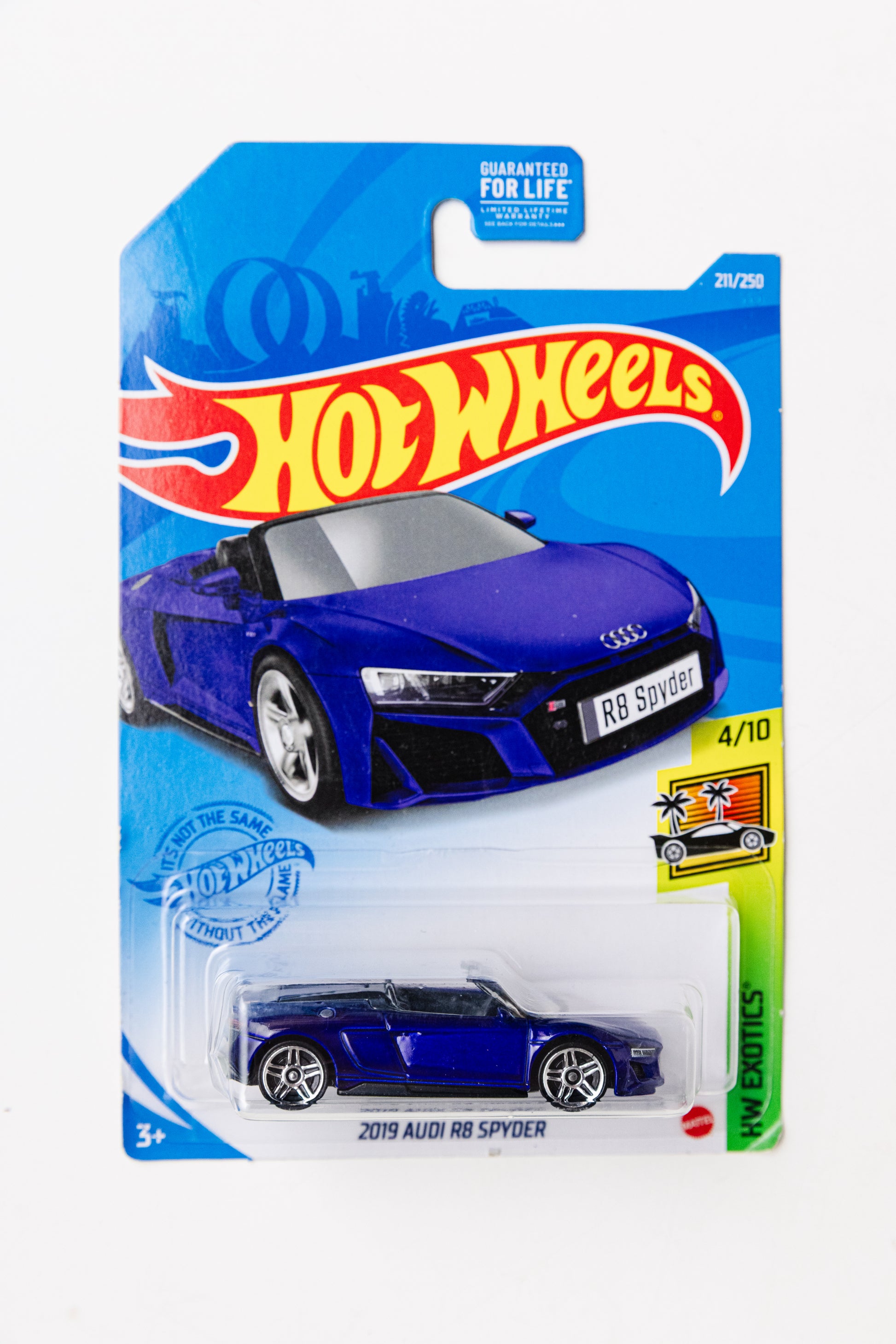 2019 Audi R8 Spyder - HW Eoxtics (Damaged Card)