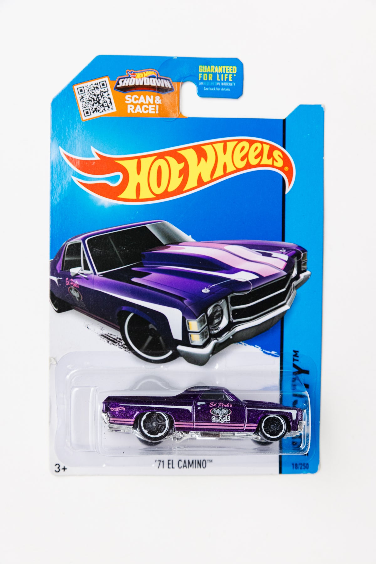 '71 El Camino - HW City (Damaged Card)