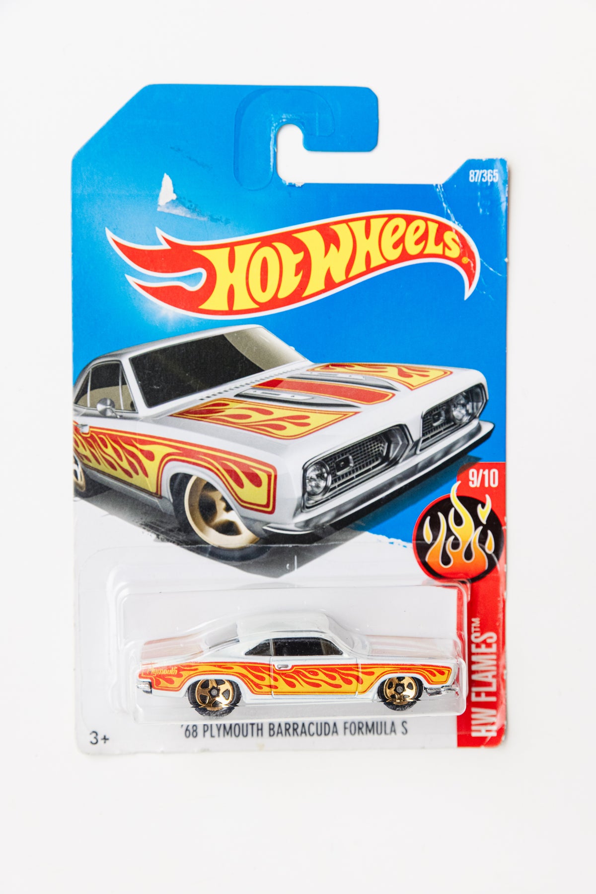 '68 Plymouth Barracuda Formula S - HW Flames (Damaged Card)