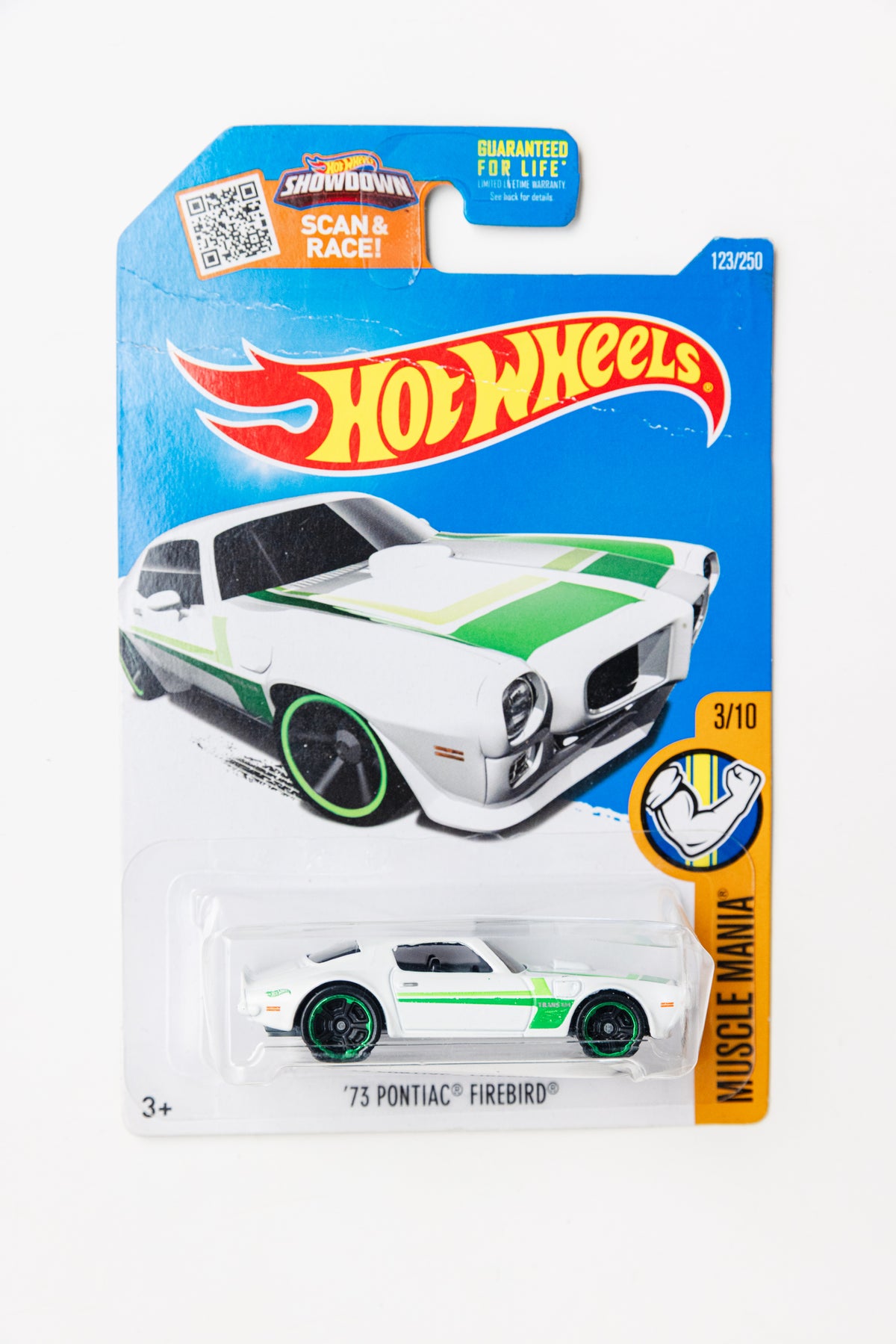 '73 Pontiac Firebird - Muscle Mania (Damaged Blister+Card)