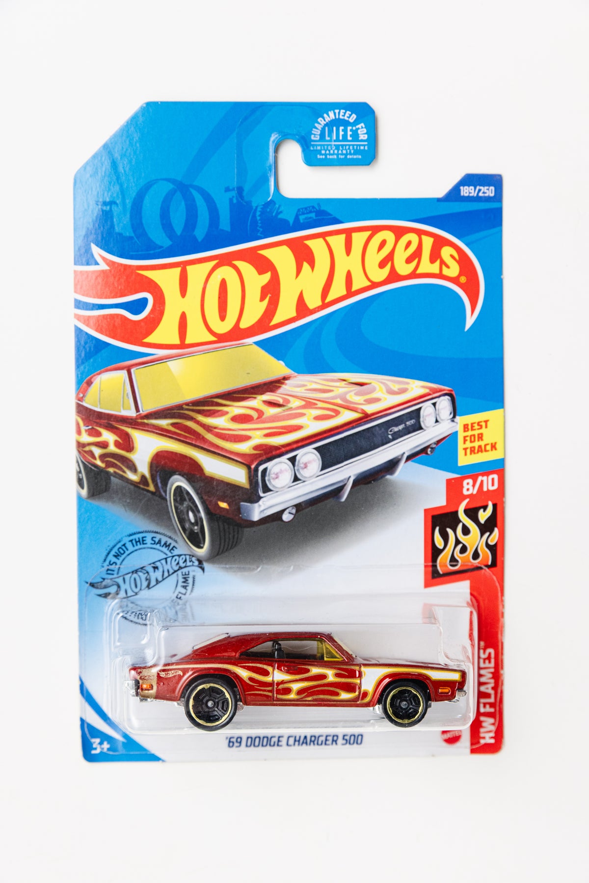 '69 Dodge Charger 500 - HW Flames (Soft Corners)