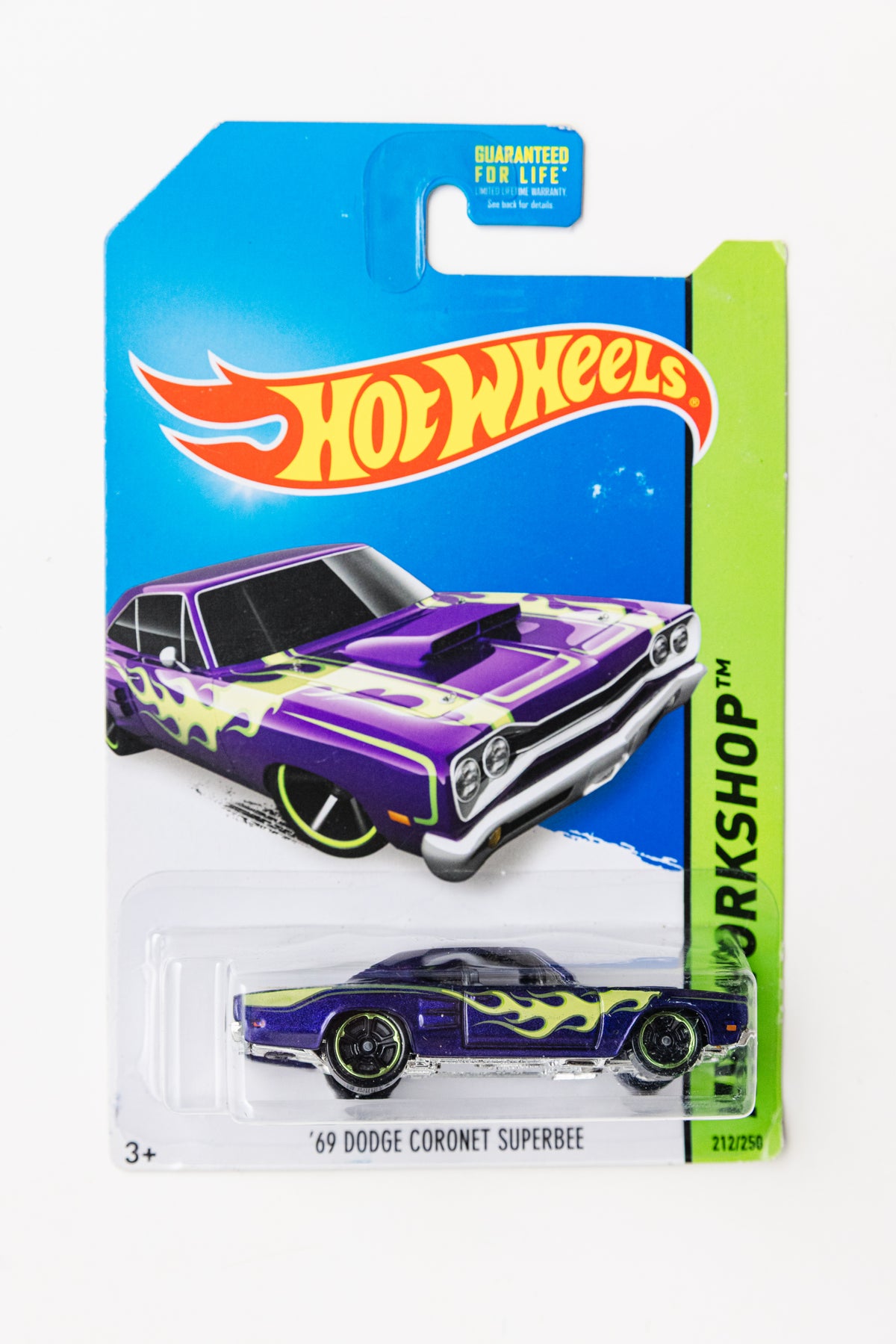 '69 Dodge Coronet Superbee - HW Workshop (Damaged Card)