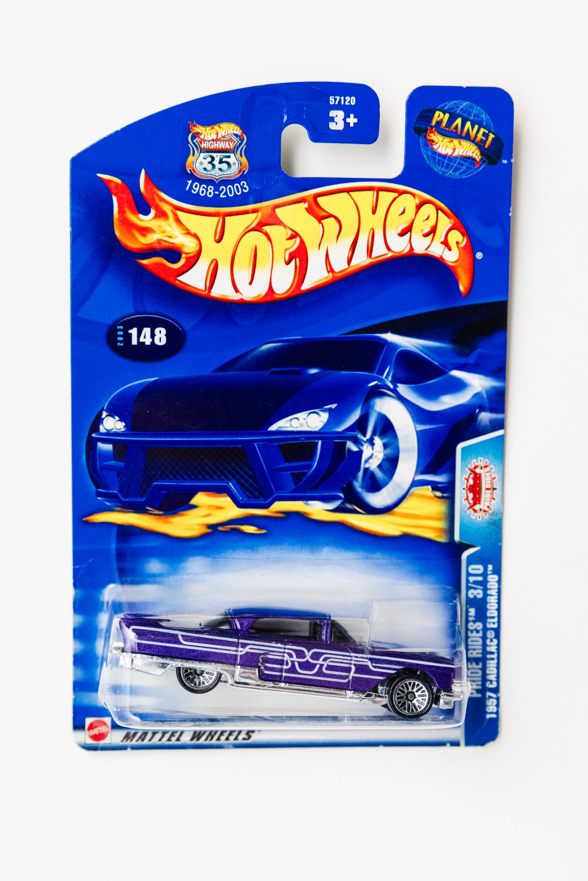 1957 Cadillac Eldorado - #148 (Damaged Blister+Card)