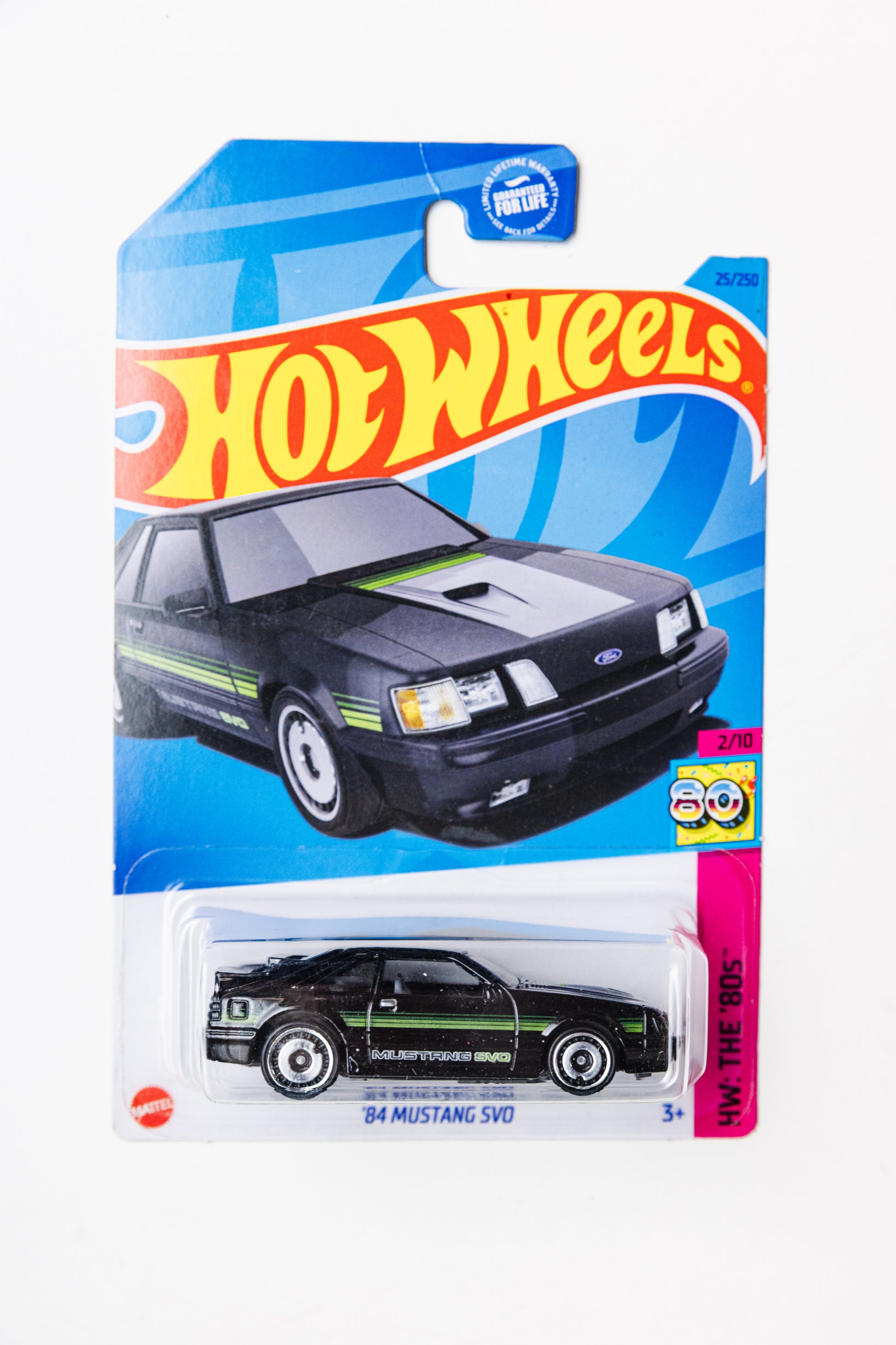 '84 Mustang SVO - HW: The '80s (Damaged Card)