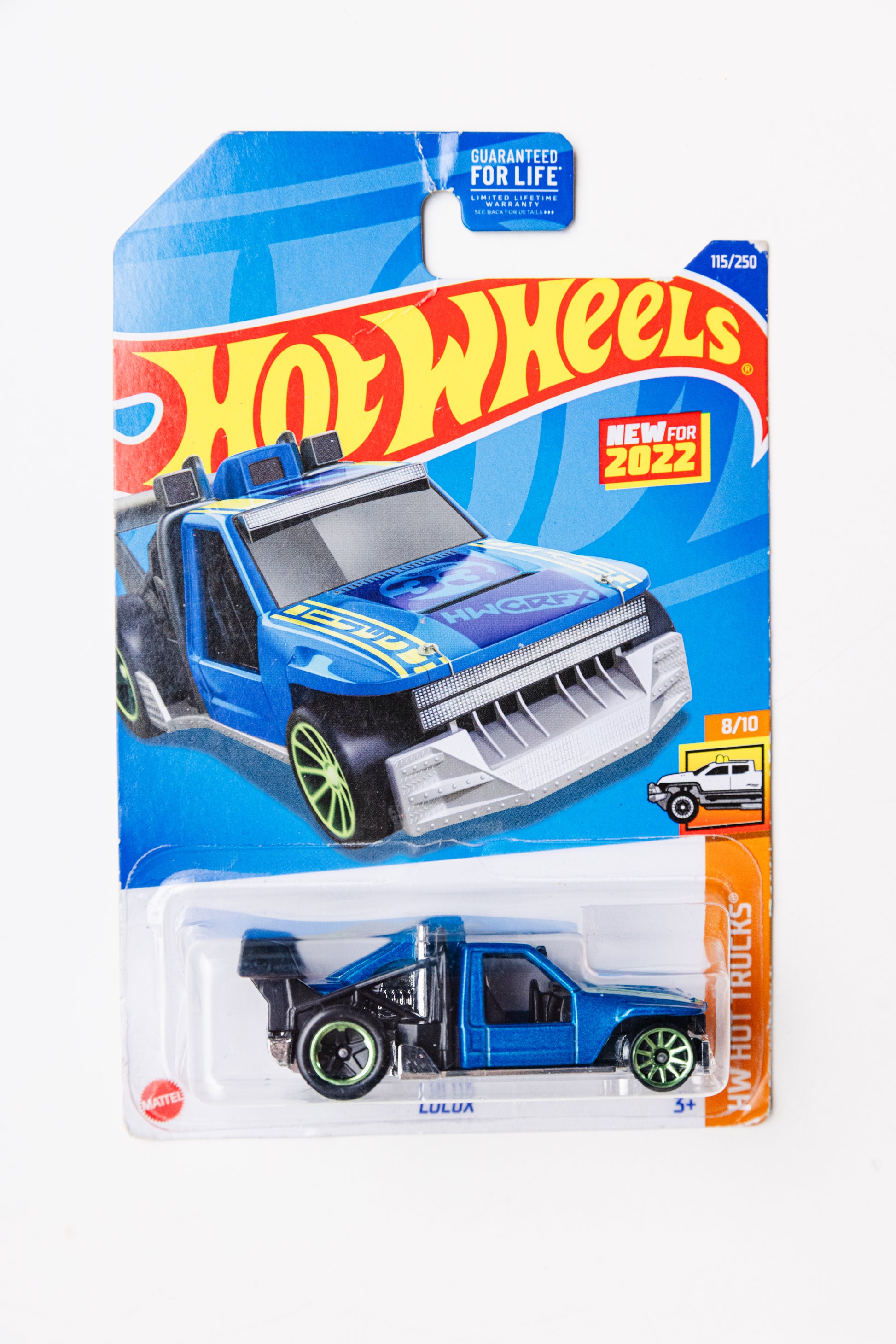 Lolux - HW Hot Trucks (Damaged Blister+Card)