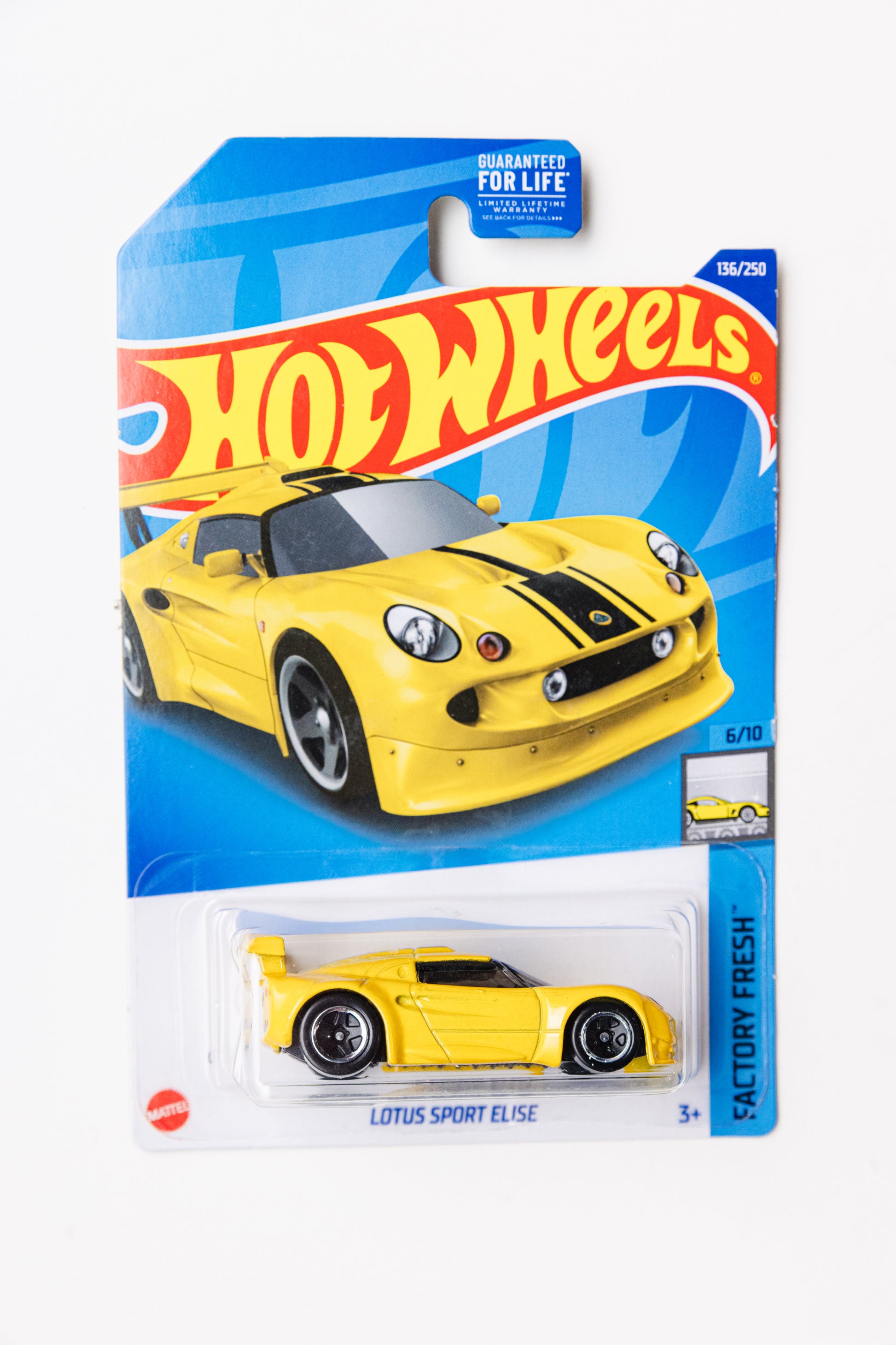 Lotus Sport Elise - Factory Fresh (Damaged Card)