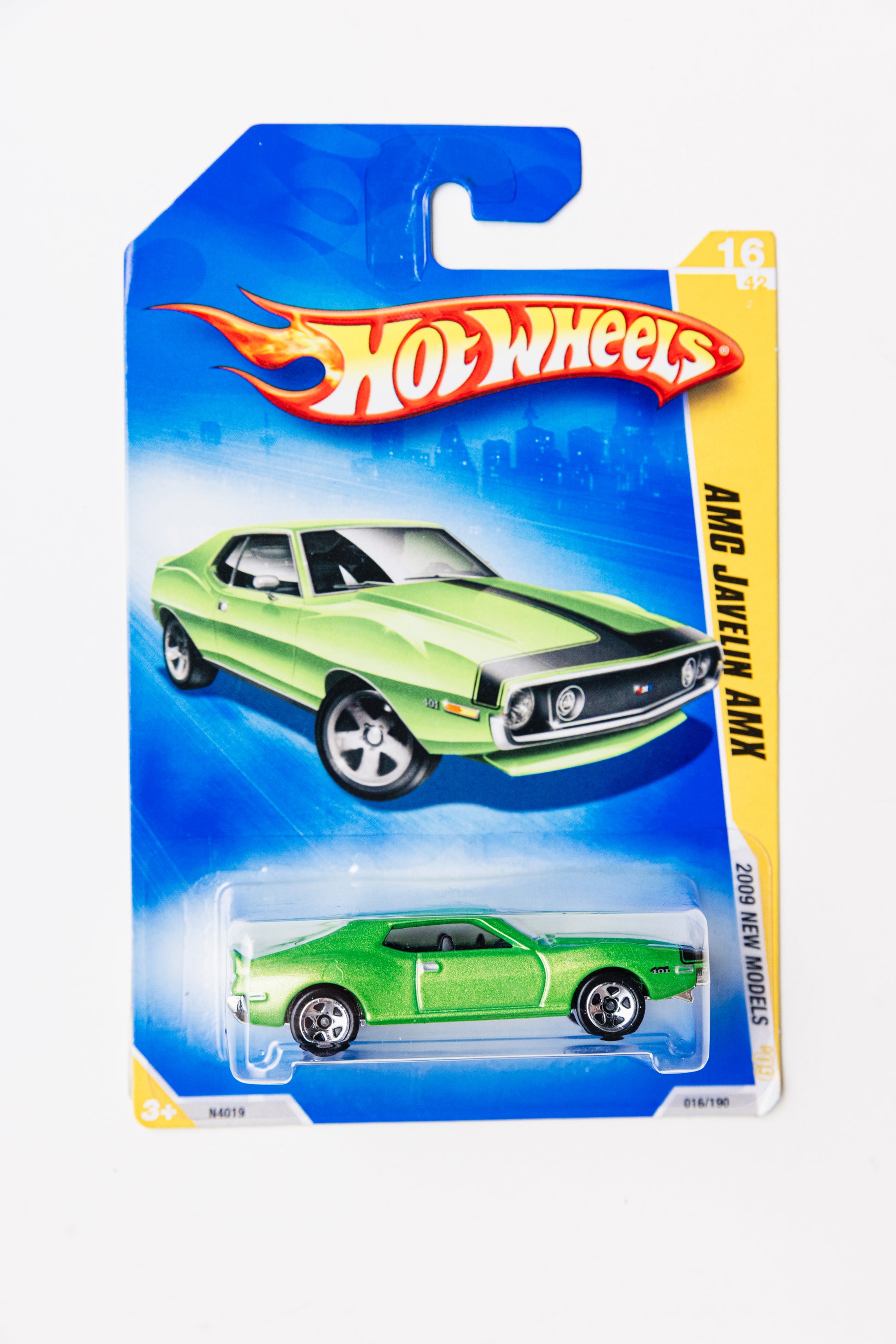 AMC Javelin AMX - 2009 New Models (Damaged Card)