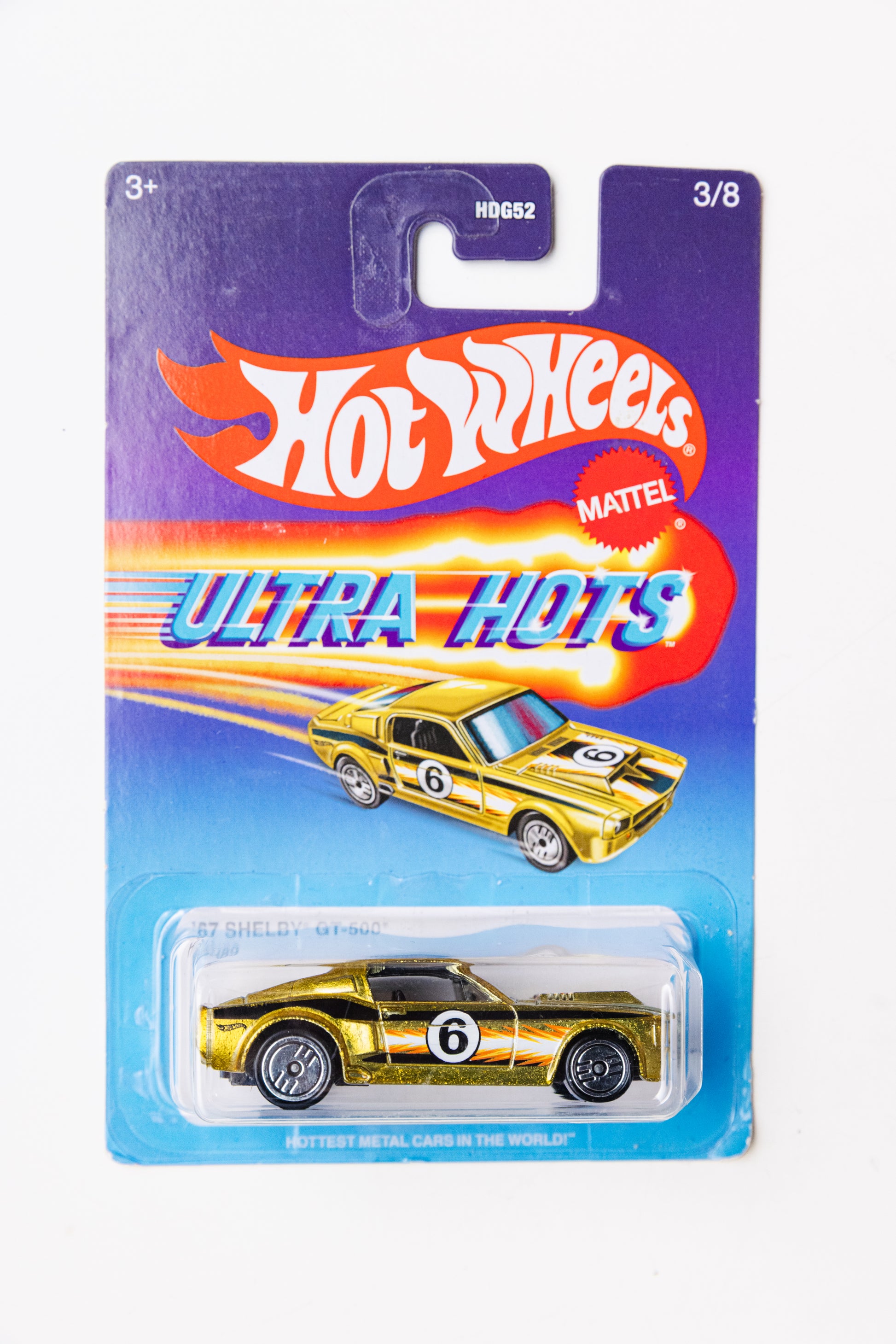 Ultra Hots '67 Shelby GT-500 - 3/8 (Damaged Blister+Card)