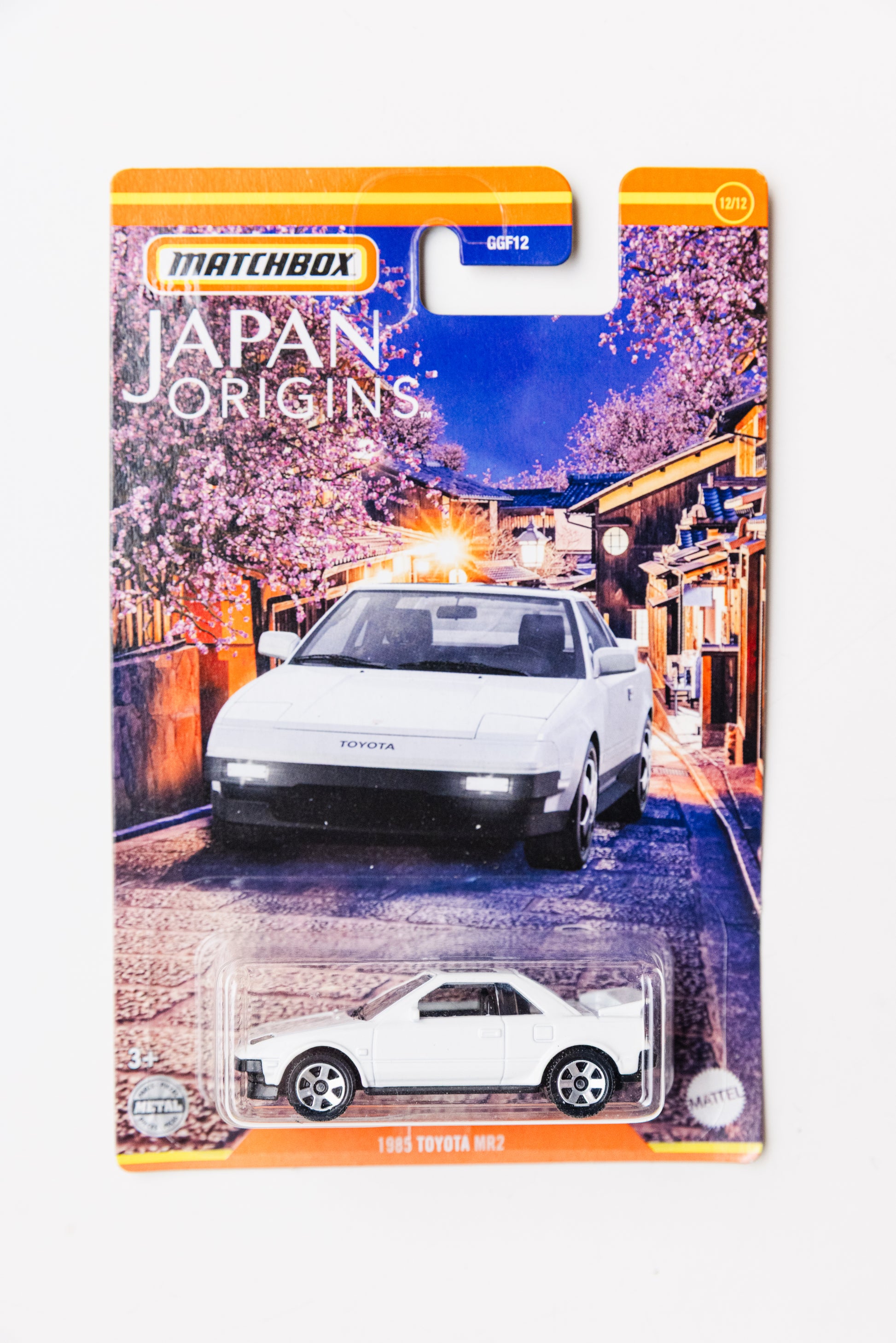 Matchbox Japan Origins 1985 Toyota MR2 - 12/12 (Soft Corners)